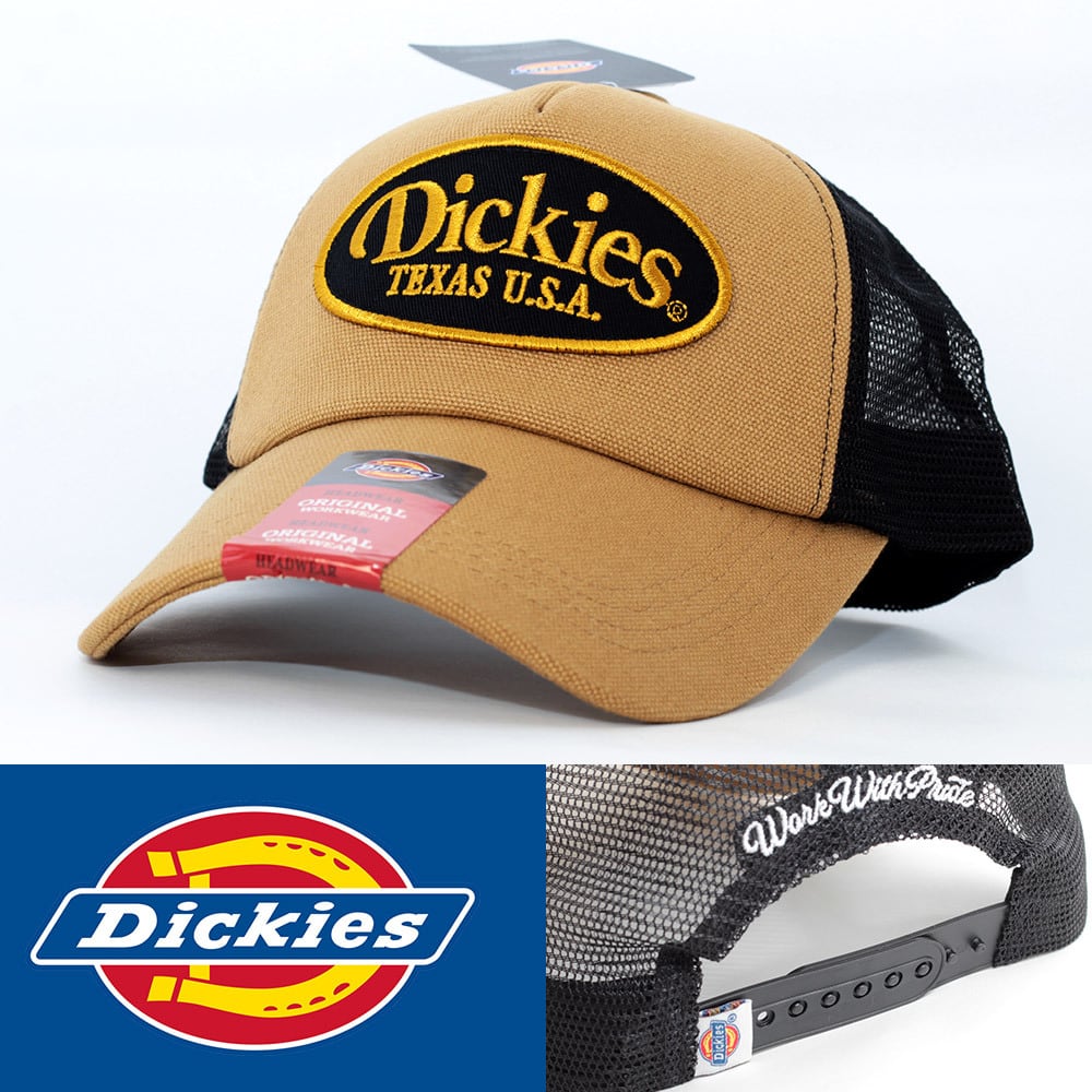 メッシュキャップ 帽子 DICKIES ディッキーズ EX CANVAS MESH CAP