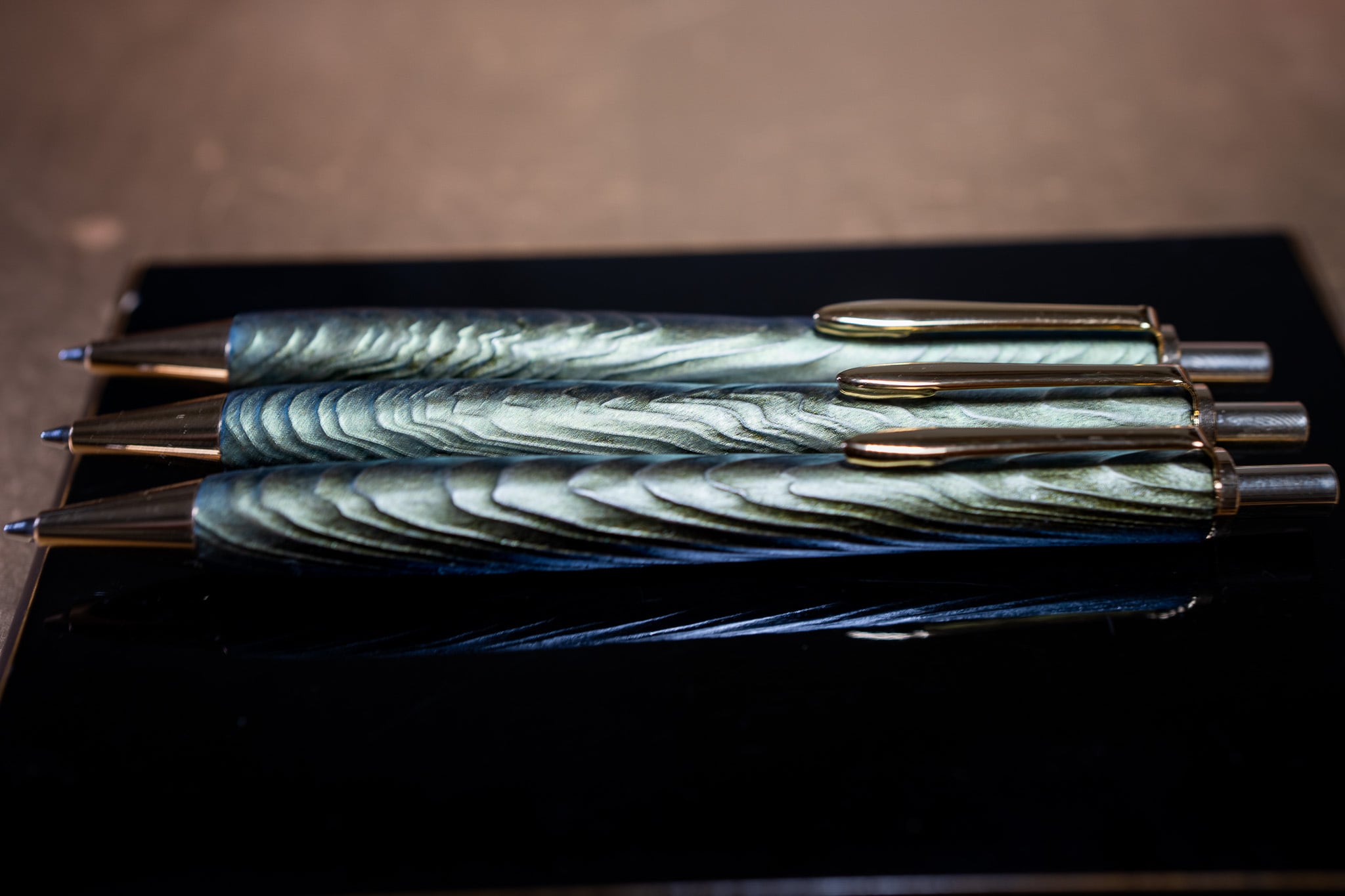 翠煙】杉 浮造り国産漆錫 受注生産品 | 木軸ペン工房 金杢犀