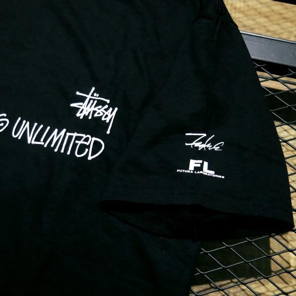 STUSSY x Futura Laboratories 10TH ANNIVERSARY TEE サイズL