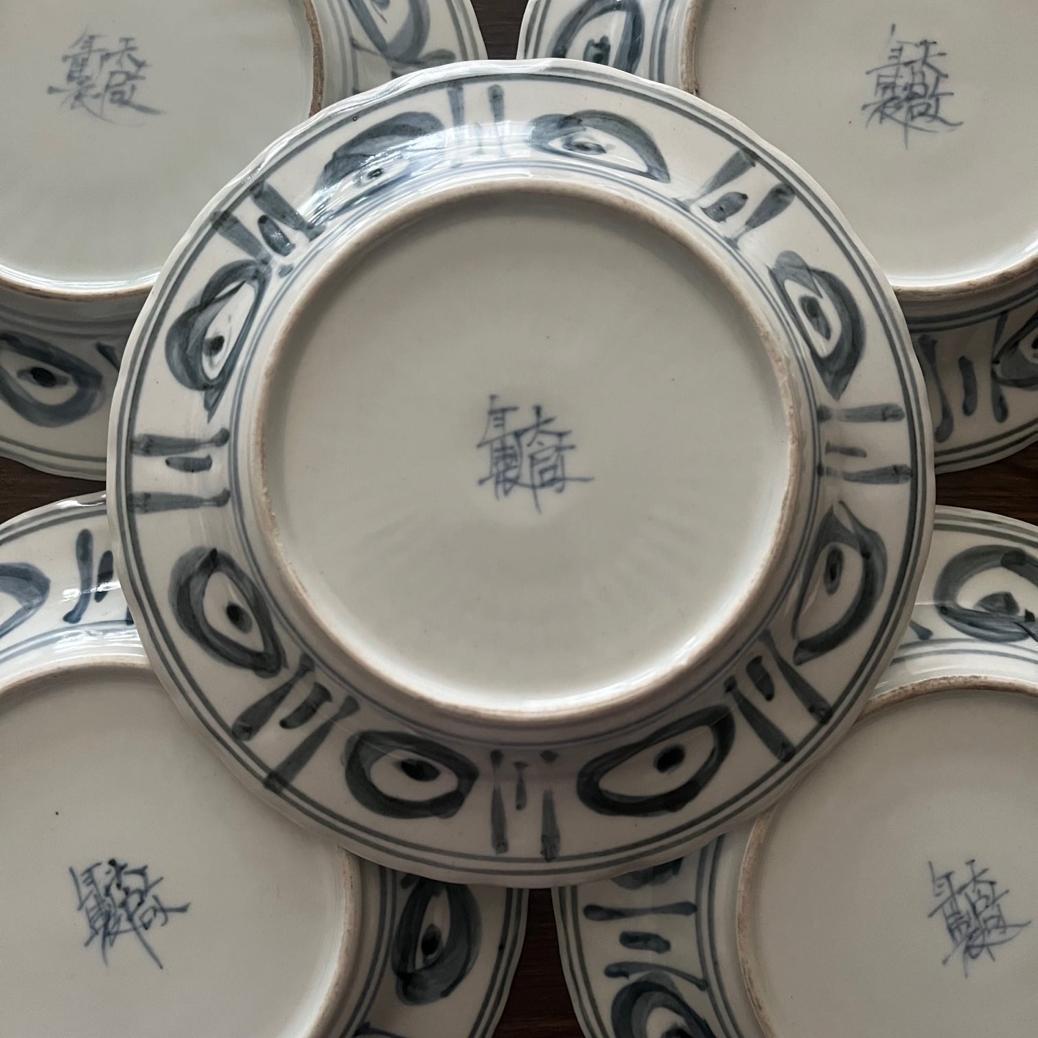 中国清時代早期五彩お皿 中国清朝5枚皿 | 古美術 希