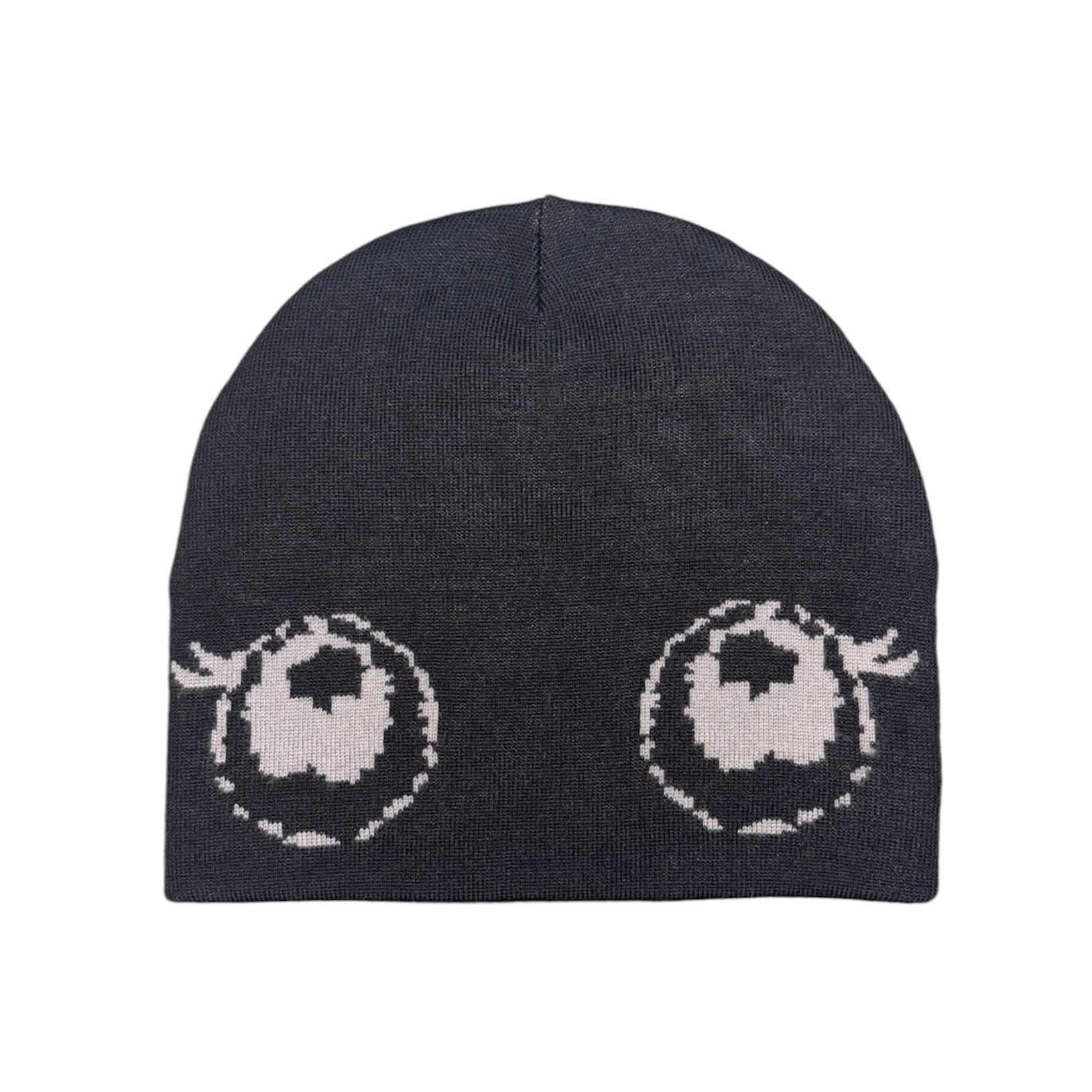 VENICEW リバーシブルビーニーblack/gray