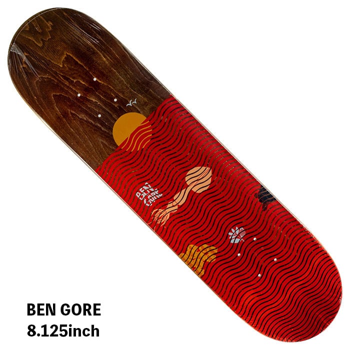 MOTHER2 スケートボードデッキ レッド MOTHER2 スケートボードデッキ