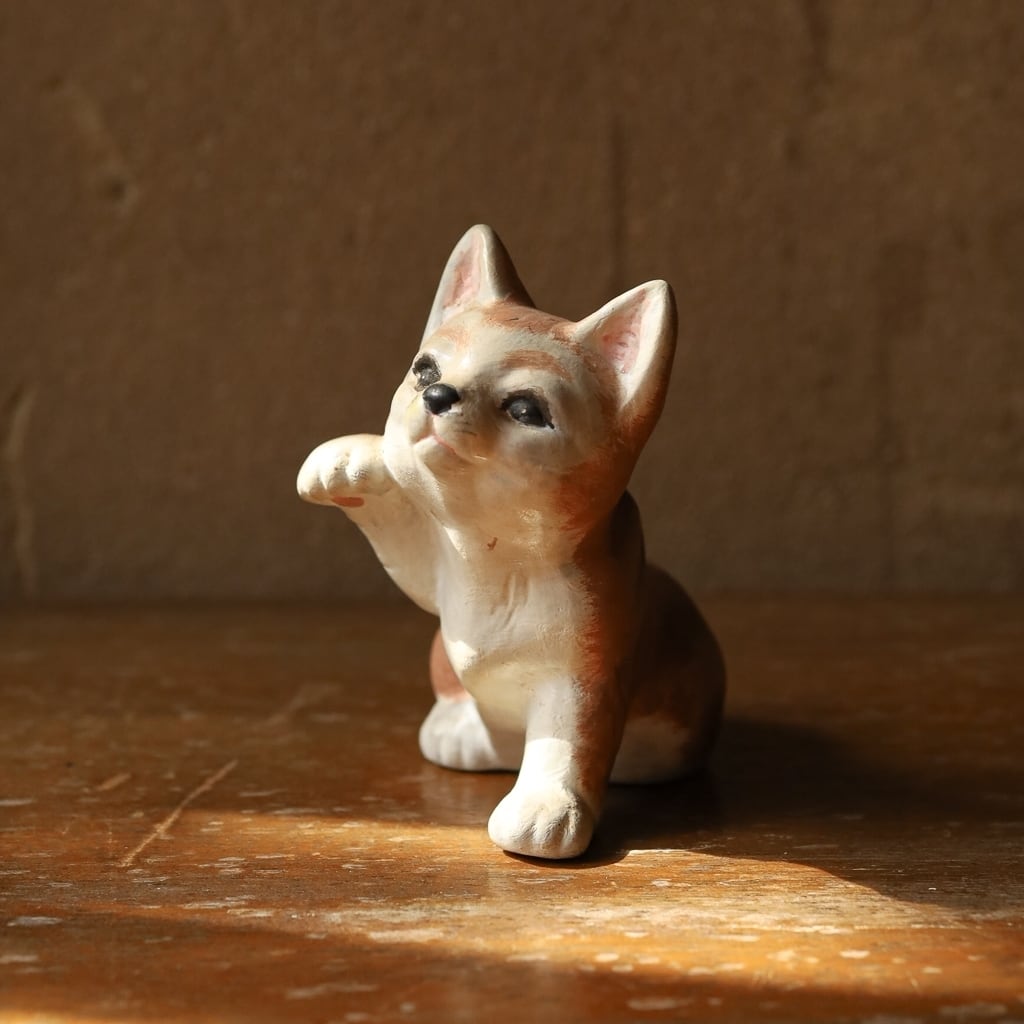 昭和レトロ/置き物/かわいい招き猫 | 古道具 濵口商店