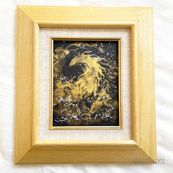 原画 一点もの 白い花-F10 油彩 額縁込み 原画 一点もの 白い花-F10 油彩