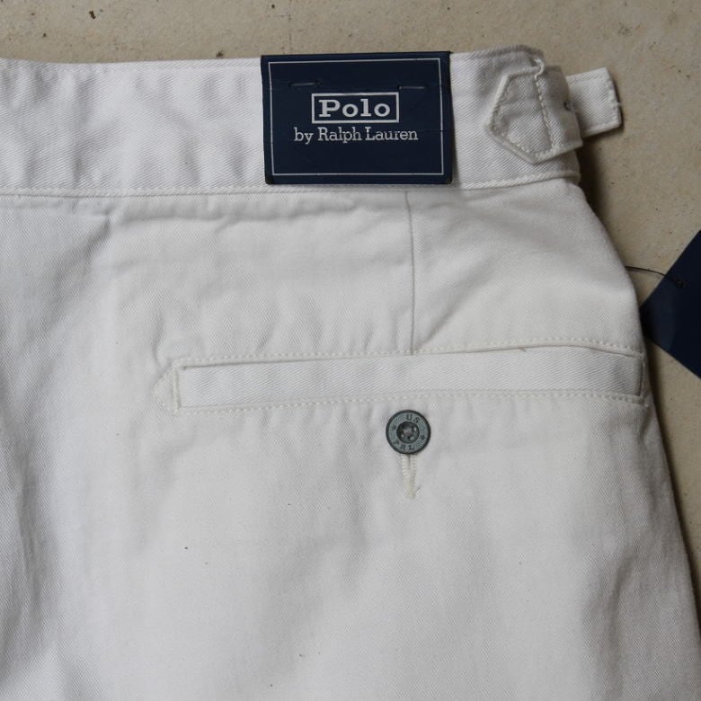 Polo Ralph Lauren メンズ コットンパンツ COTTON PANTS WHITE