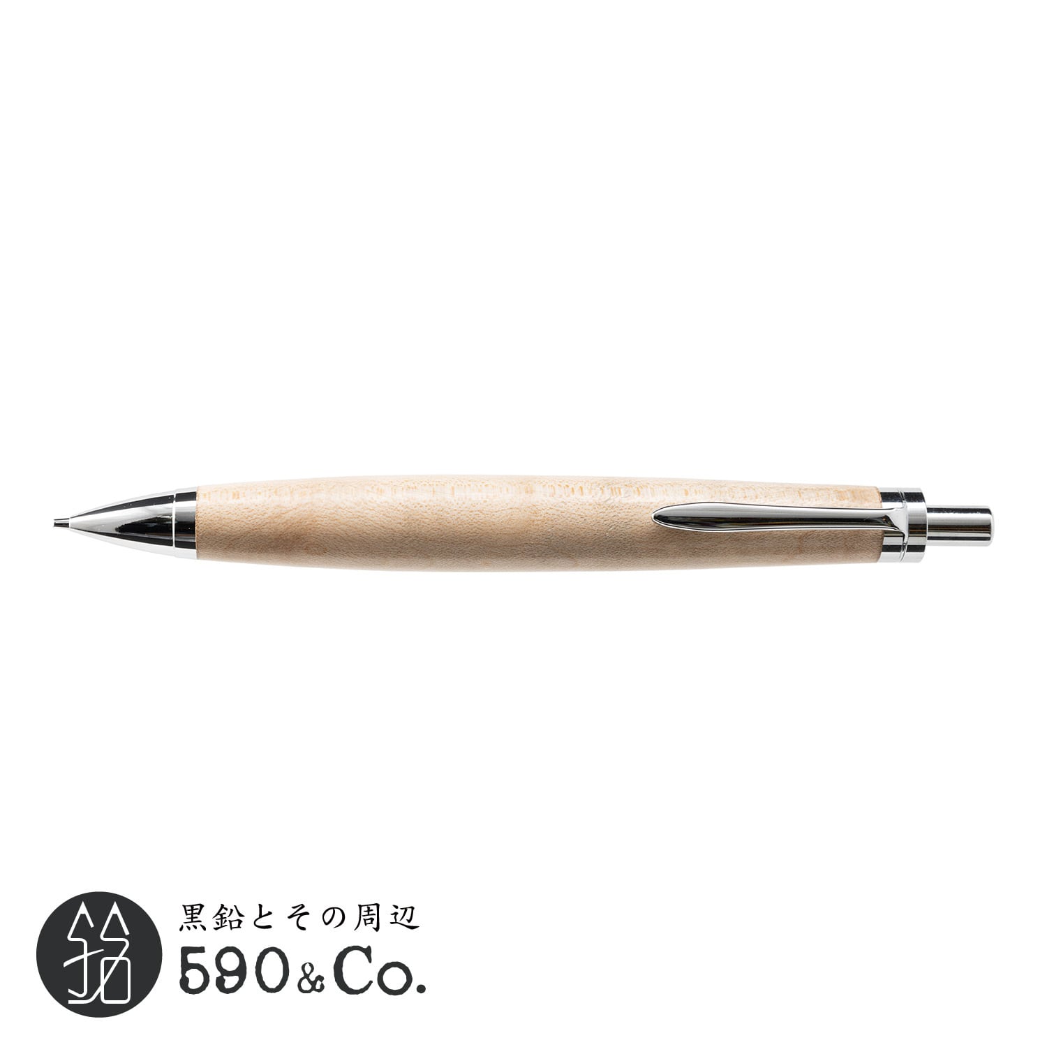 木軸ペン工房 KIKI】シャープペンシル (メイプル杢) | 590&Co.
