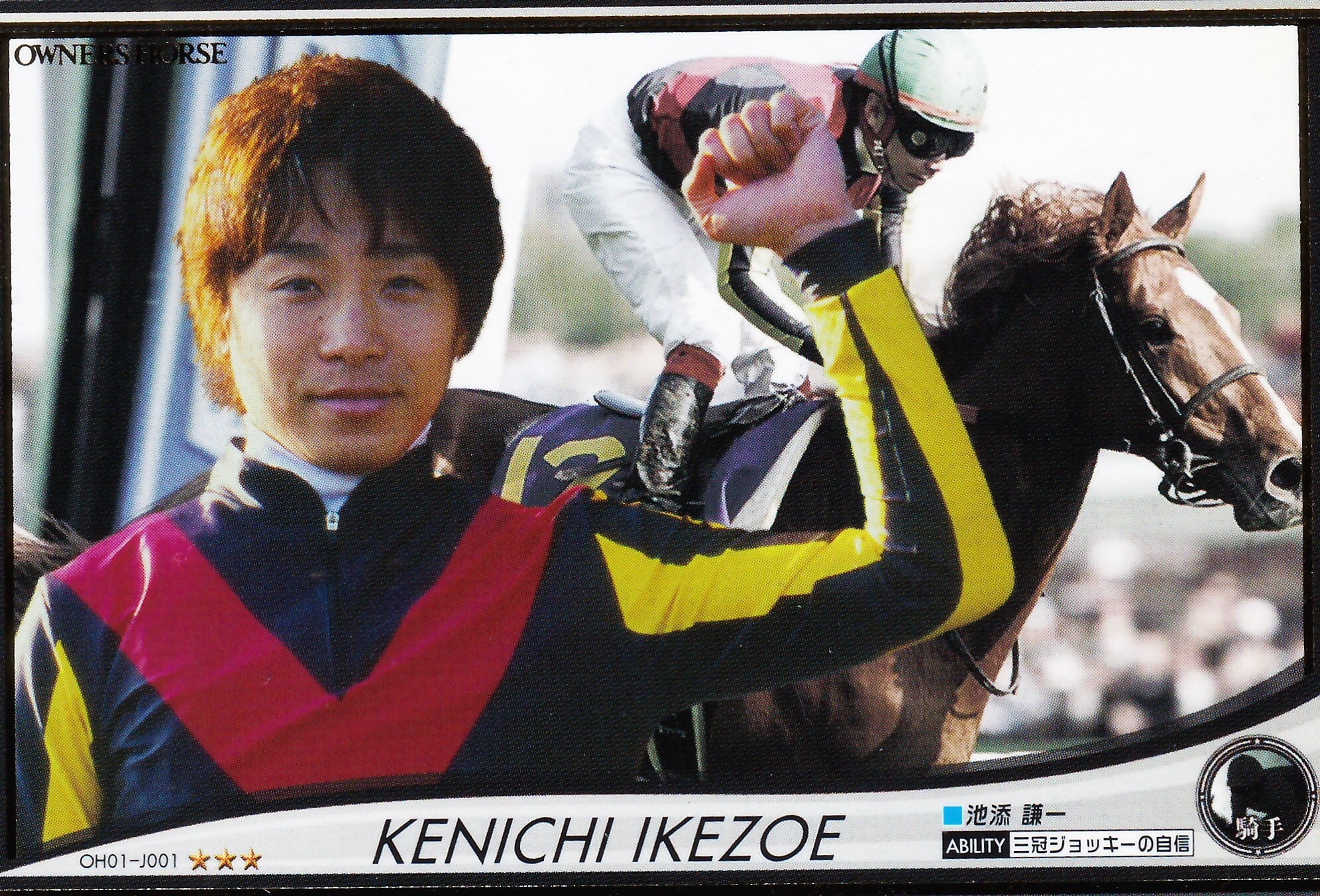 サラブレッドホースコレクション ミルコデムーロ直筆サイン入り ヴィク