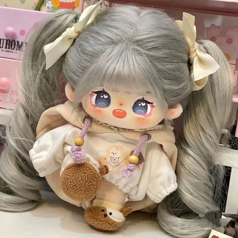 kiki中韓ぬいウィッグ 着せ替えぬいぐるみ 「ヘアアレンジ」参考説明