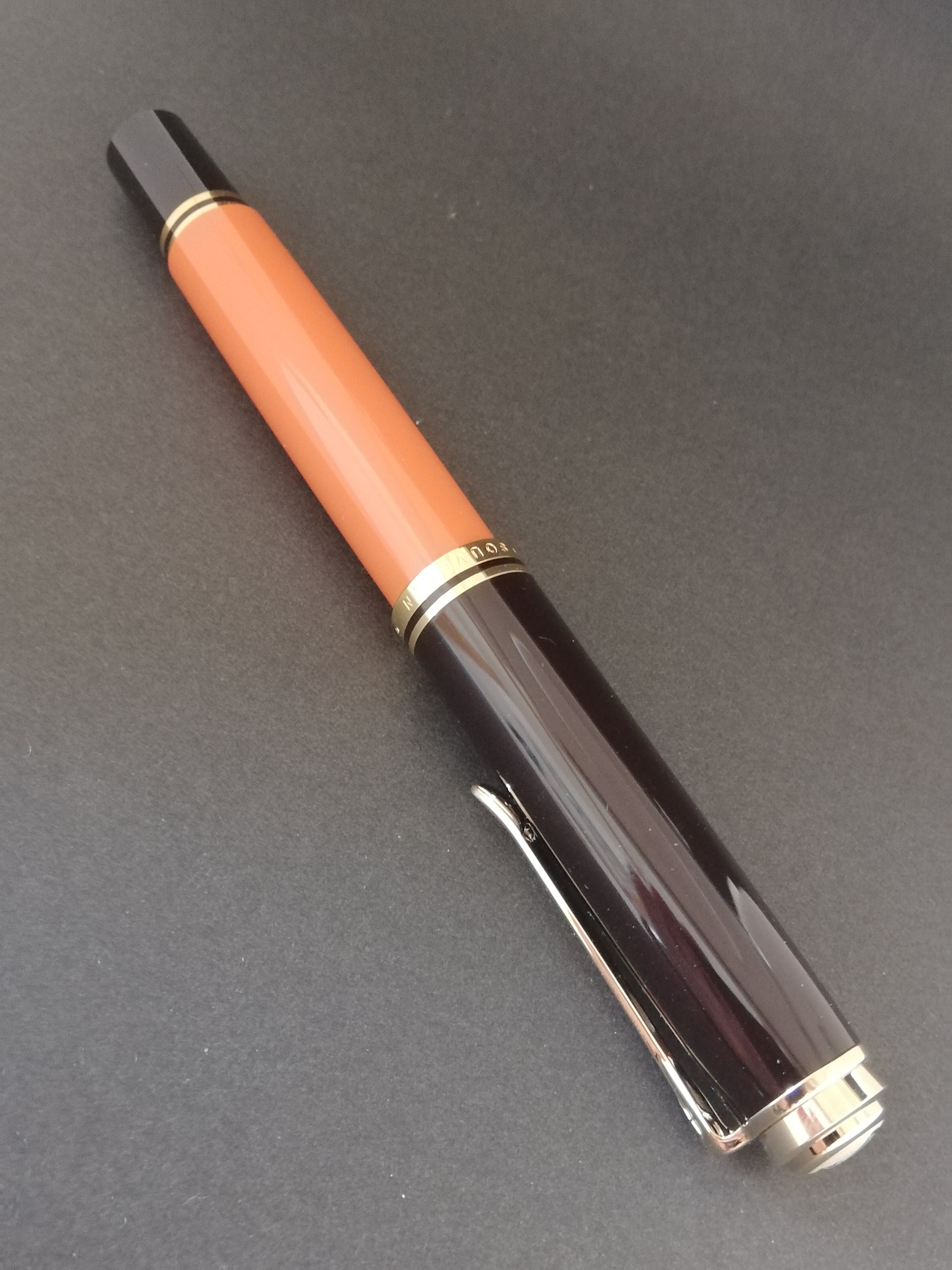 2015 ペリカン スーベレーン M800 バーントオレンジ Pelikan