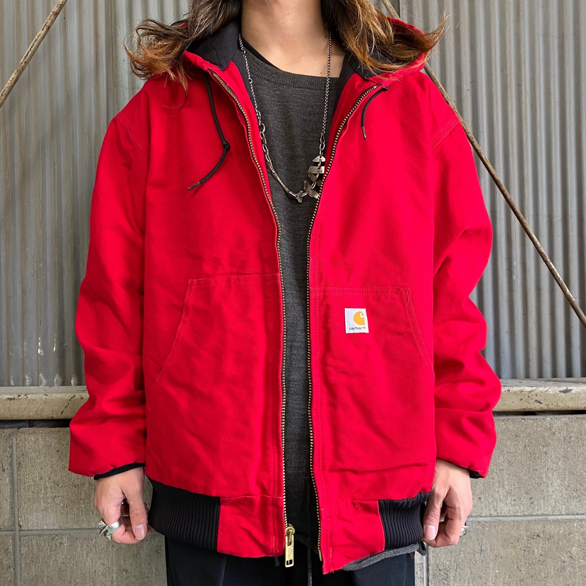 Carhartt アクティブジャケット レッド Carhartt 赤 アクティブジャケット