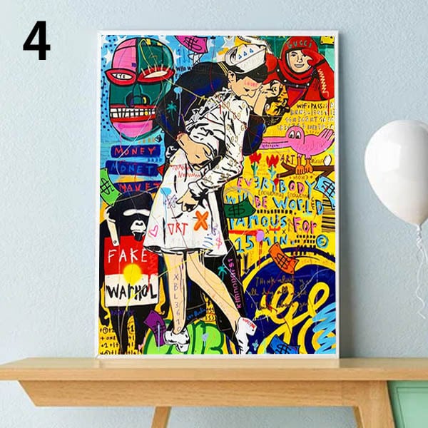 中級 フル ダイヤモンドアート キット ビーズ刺繍 ストリートアート