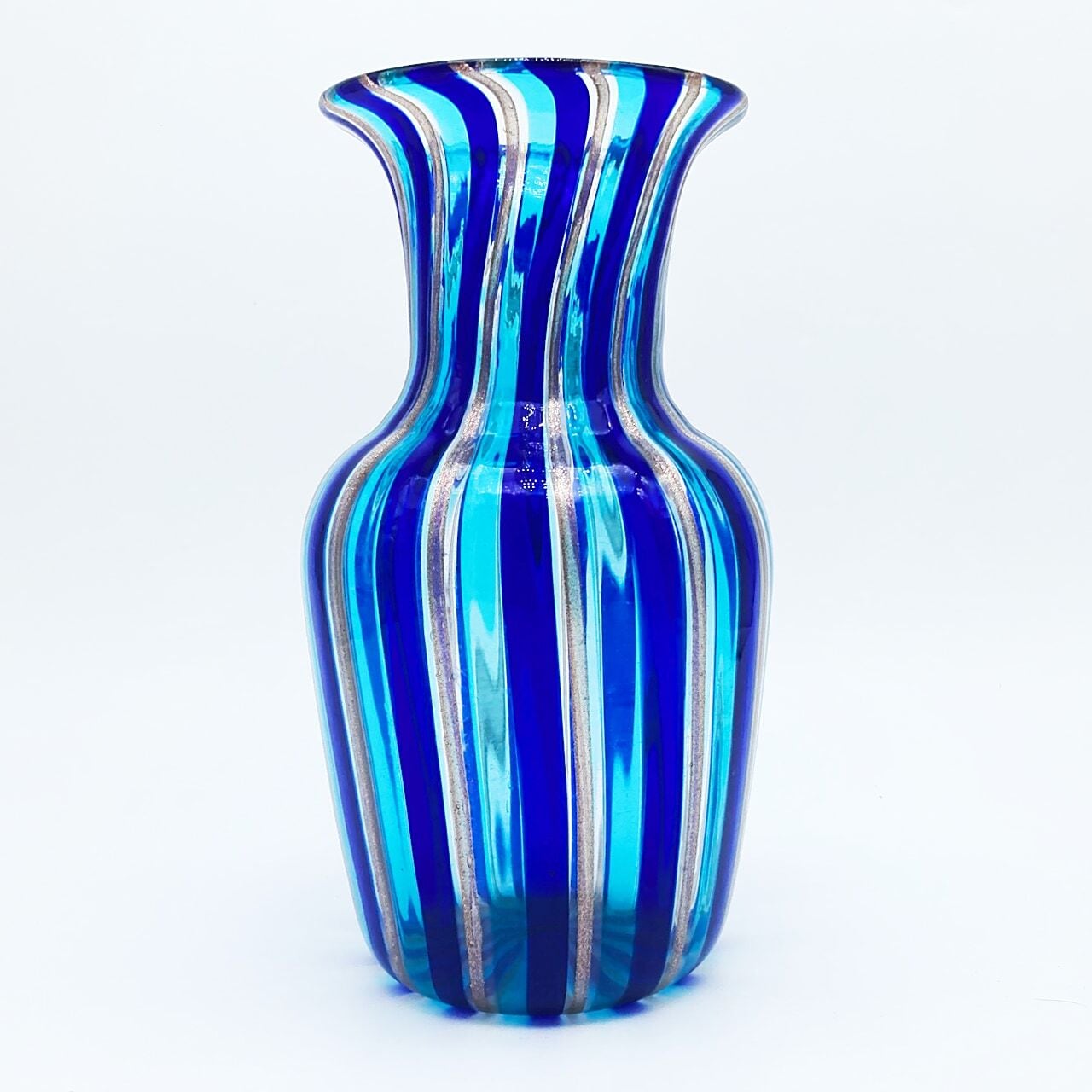 ムラーノガラス 花瓶 ヴェネチアンガラス イタリア製 ベネチアングラス