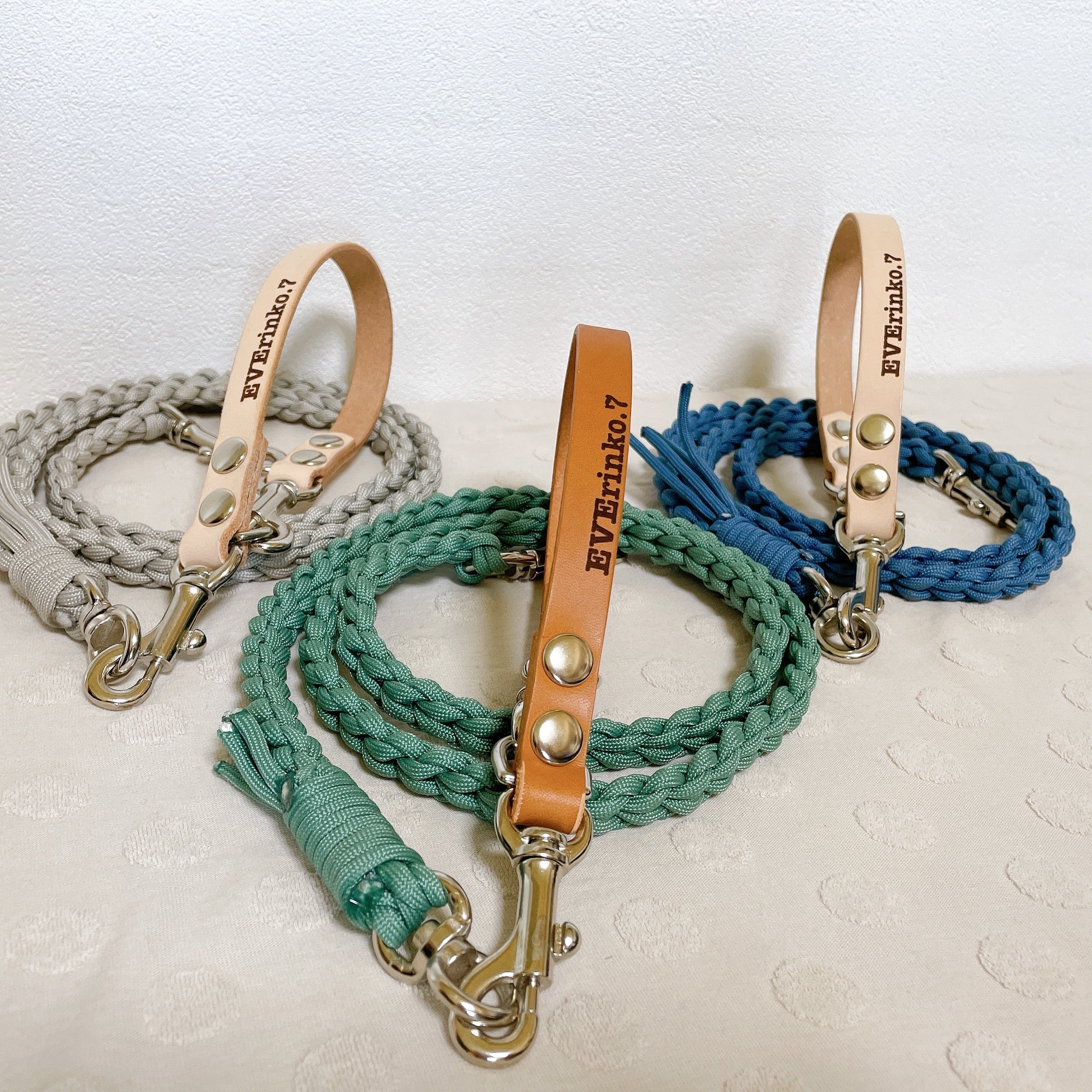 ☆本革andパラコードリード☆ | EVErinko