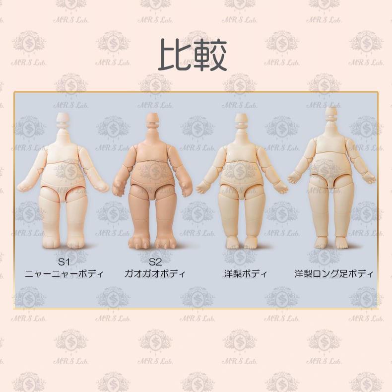 YmY】8.8cm アニマルボディ ニャーニャーボディ YmYドール YmYボディ