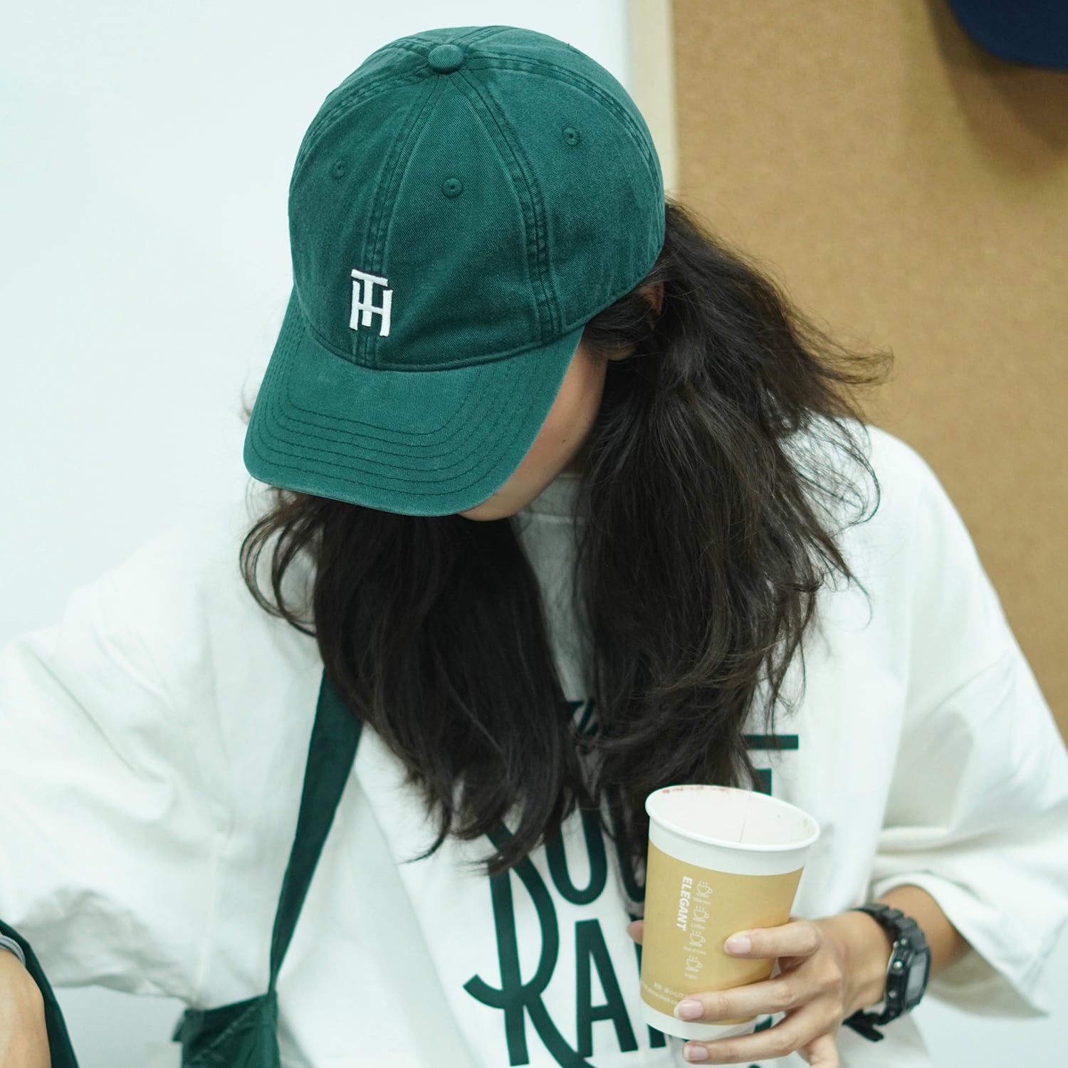 KUZIRA 21 Buck キャップ/帽子 ダークグリーン KUZIRA 21 Buck