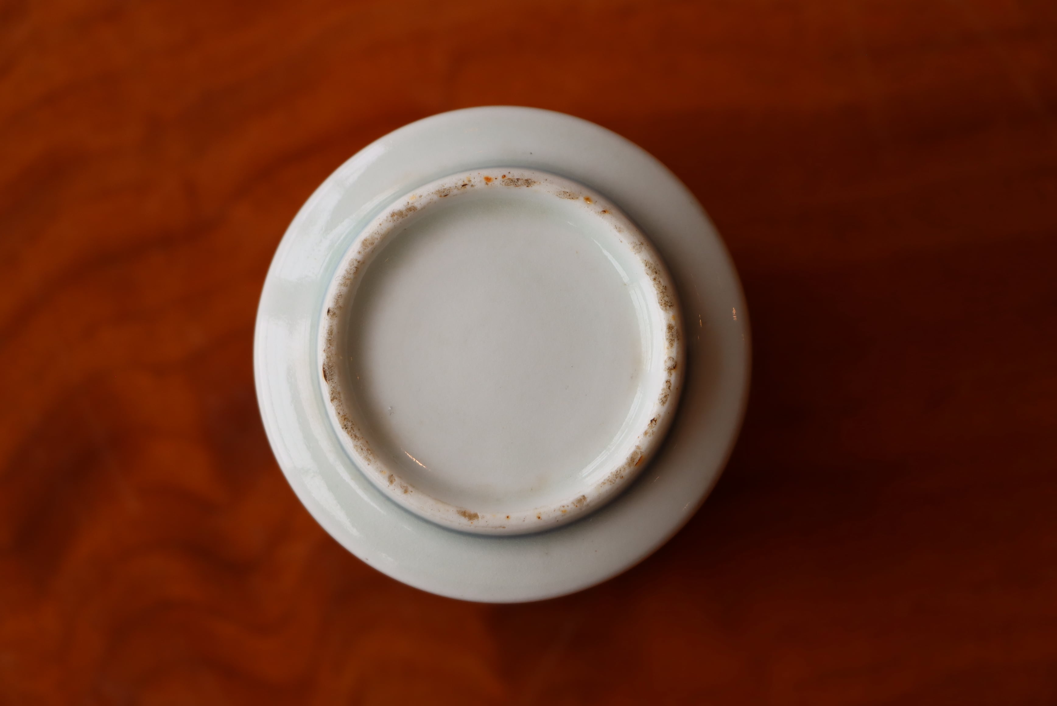 亀甲紋 古伊万里 幾何学文 覗き のぞき 猪口 希少！ 亀甲紋 古伊万里 幾何