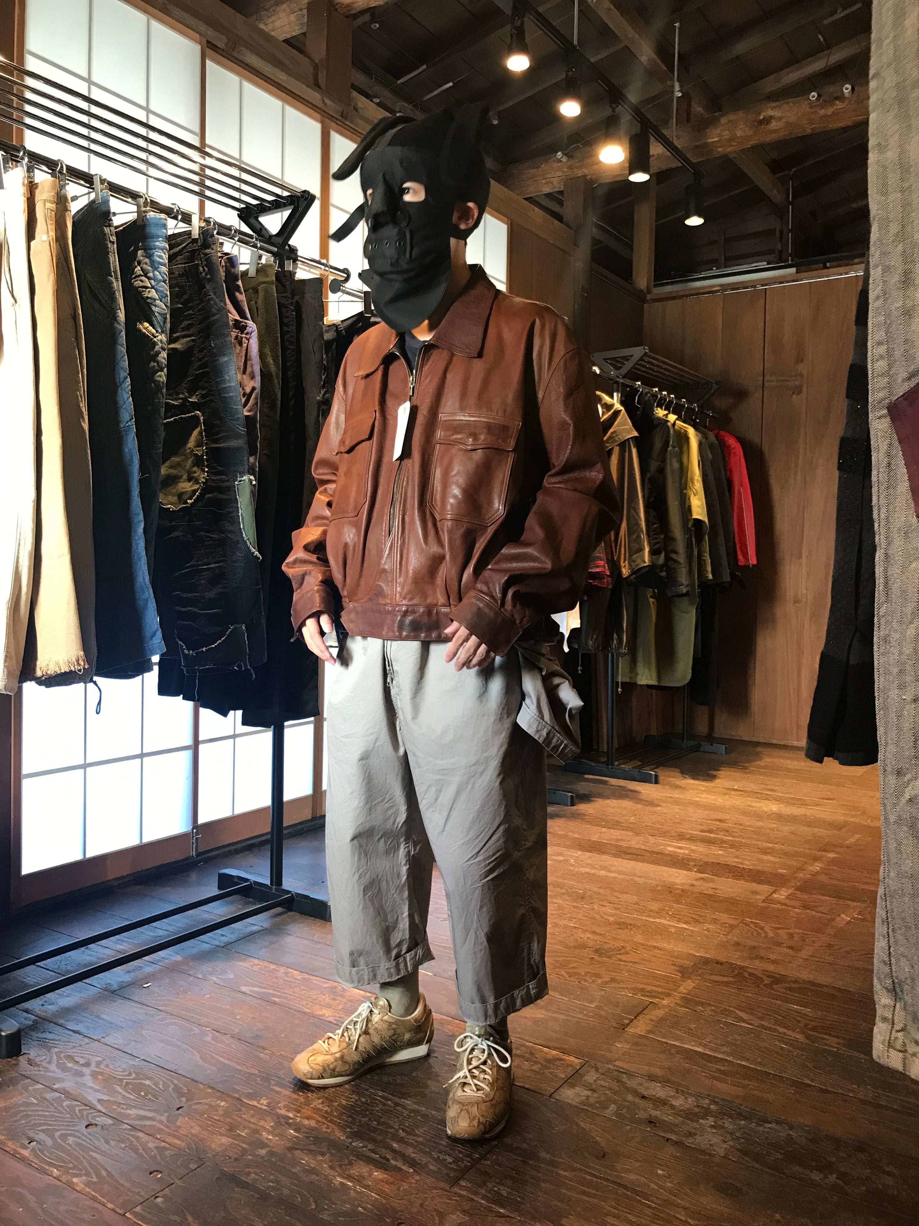 THE DUFFER OF ST.GEORGE Heavy Duty Leather JKT | ETRAK