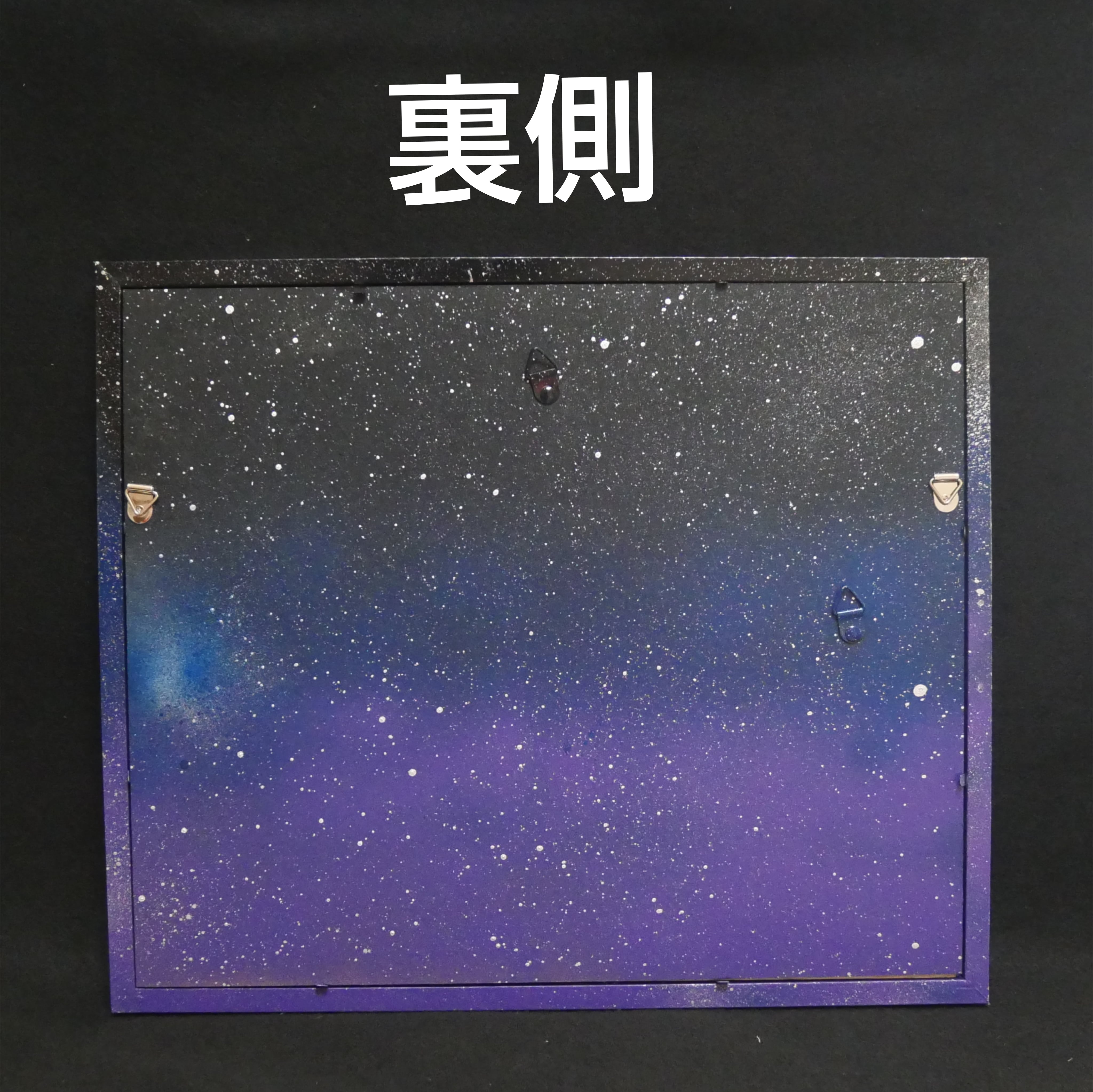 油絵 油彩 油彩画 絵 絵画【星空の満月とススキ】 | HIROSHI1990