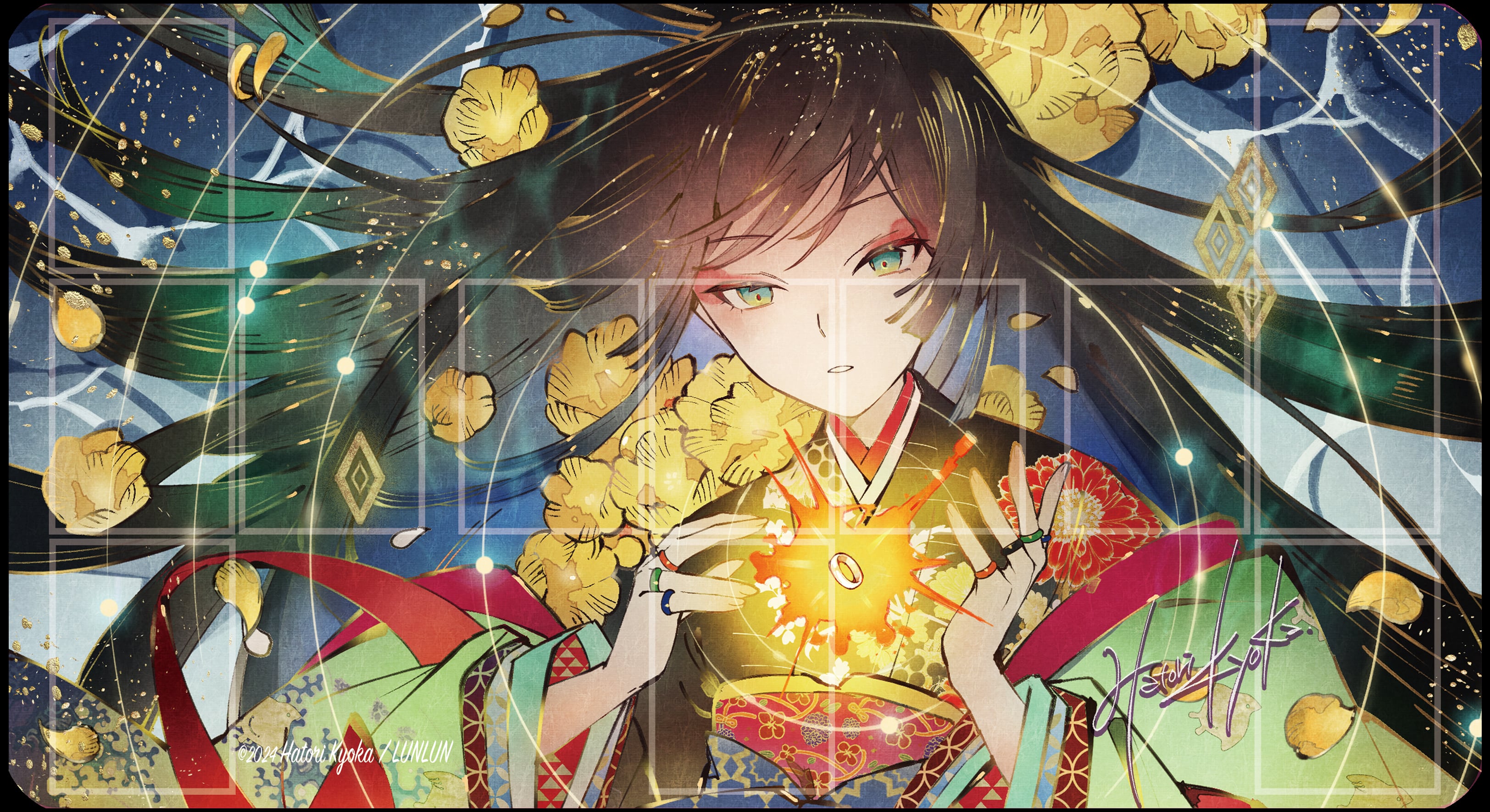 予約販売分☆FAB用プレイマット☆匈歌ハトリ先生☆指輪☆プレイマット