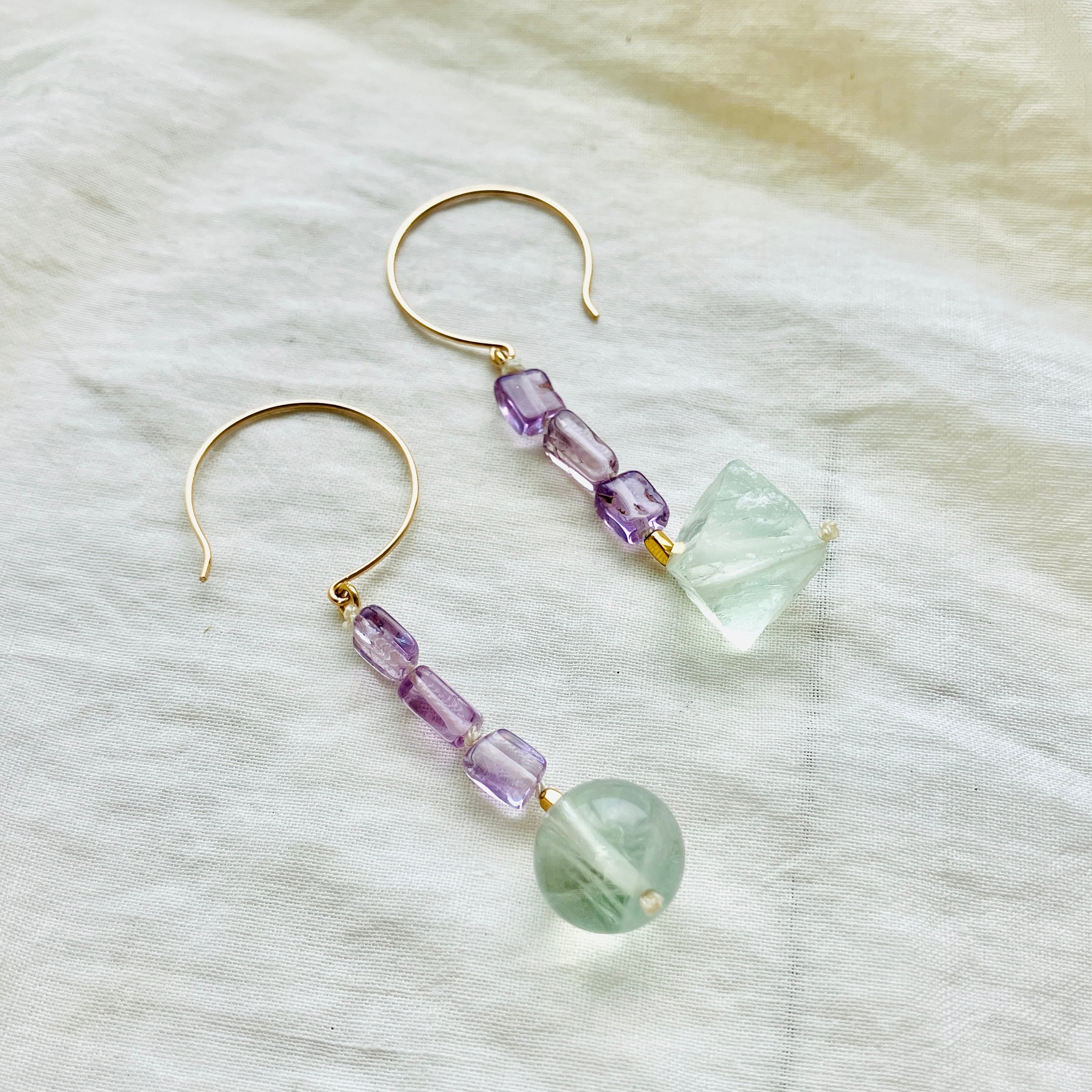 専用】サービス品K14gfマラカイト❅ワイヤーアートペンダントトップ他1