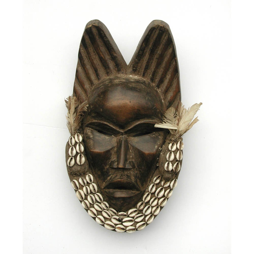 アフリカバウレ族仮面マスクアンティークヴィンテージ