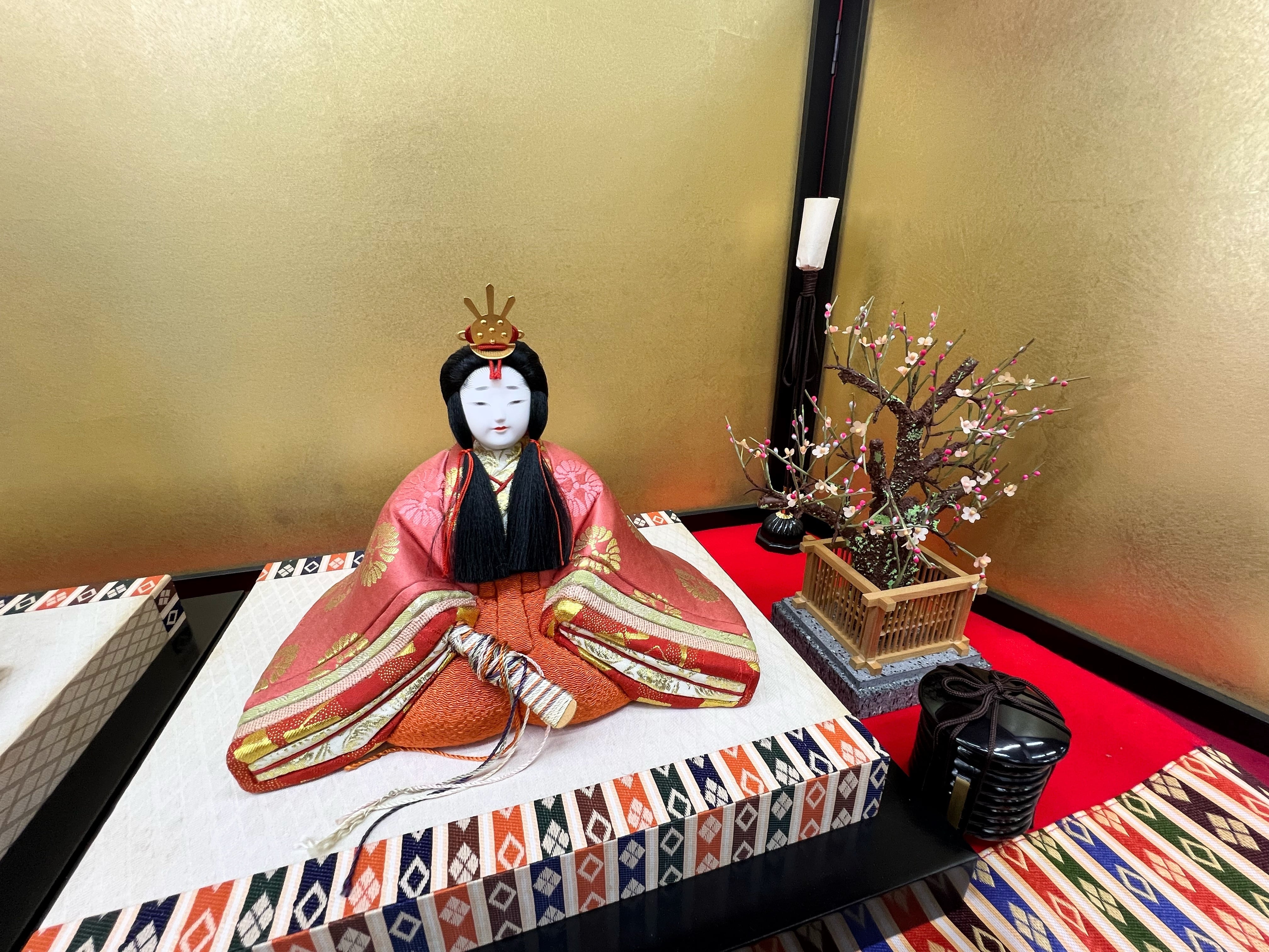 人間国宝 初代原米州 雛人形 木目込み人形 人形のみ 人間国宝 初代原