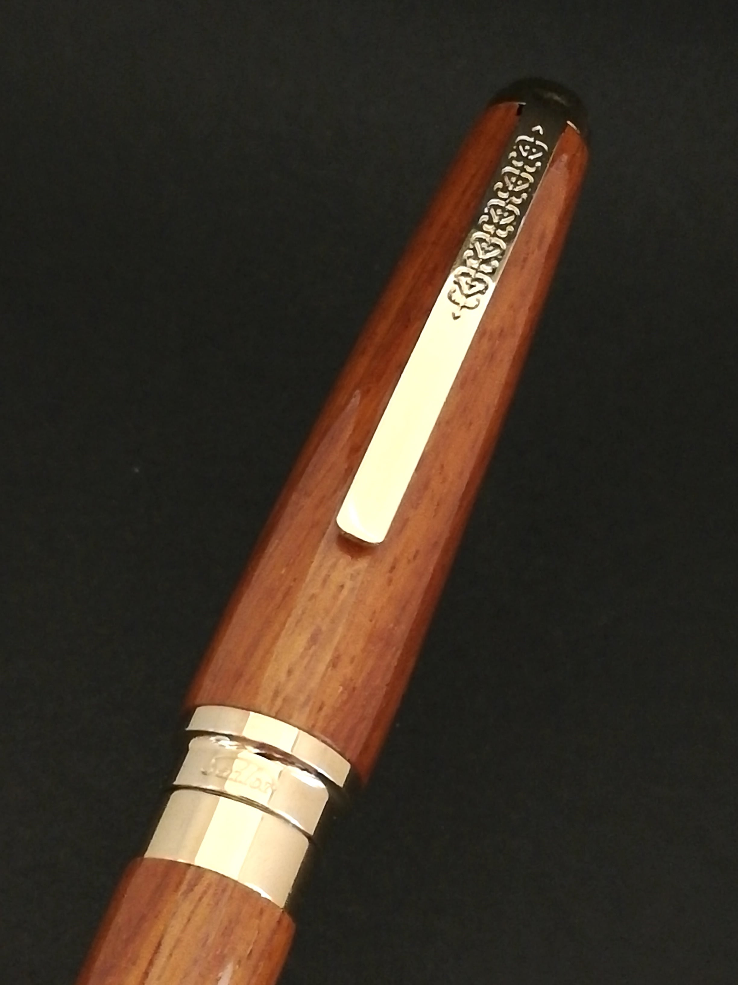 80s セーラー万年筆 世界の銘木シリーズ 花梨 旧 SAILOR （細字） 18K