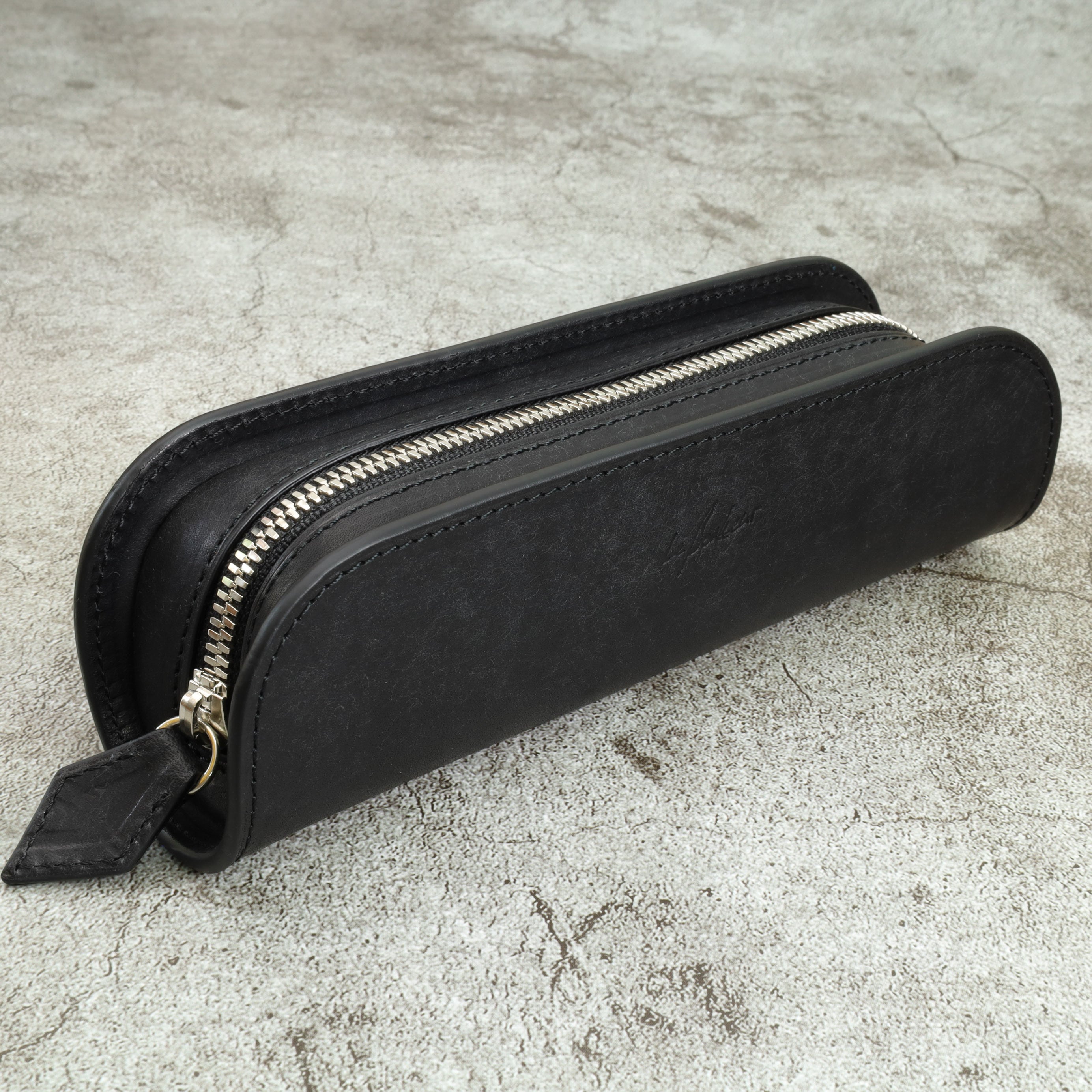 ル・ボナー デブペンケース チョコ デブペンケース Le ルボナー レザー