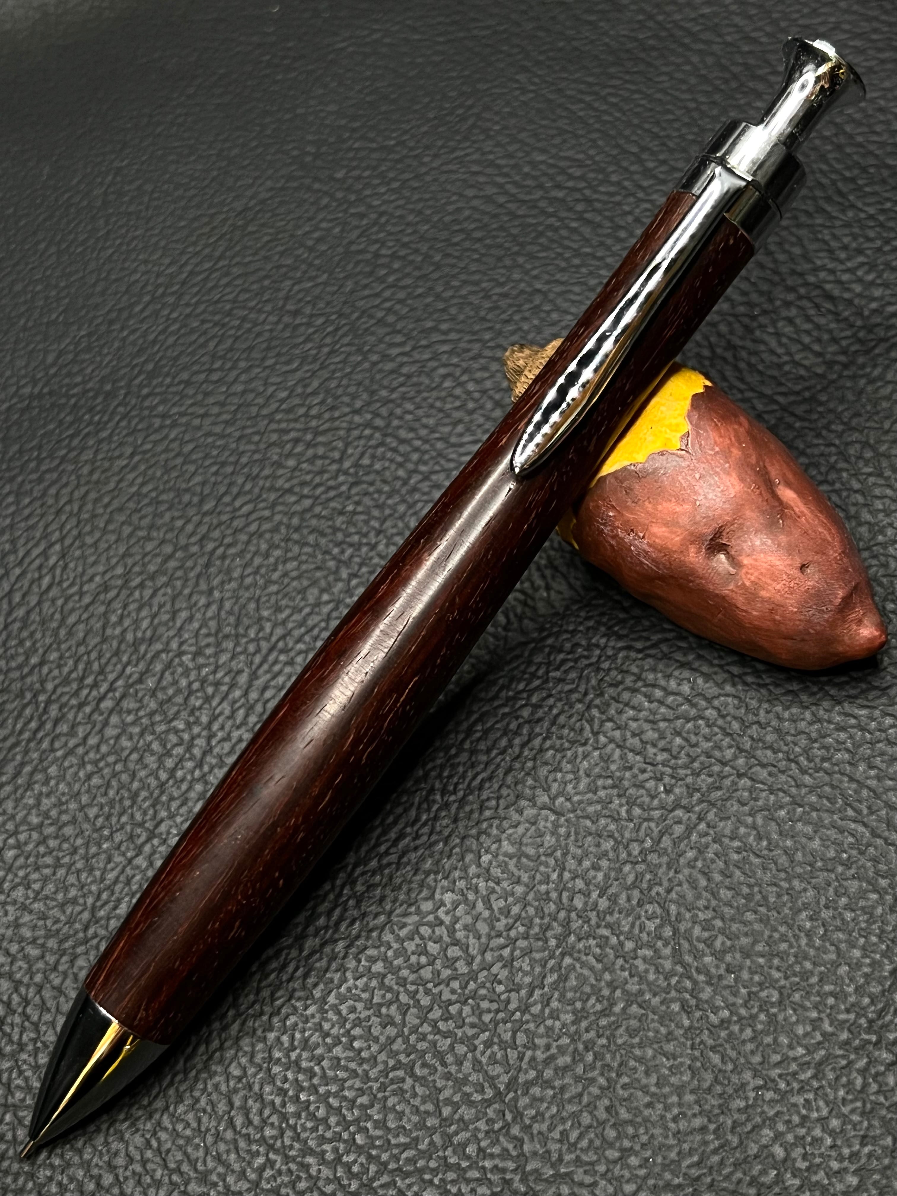 こぶた工房 黒柿 シャーペン 0.5mm 【公式通販】