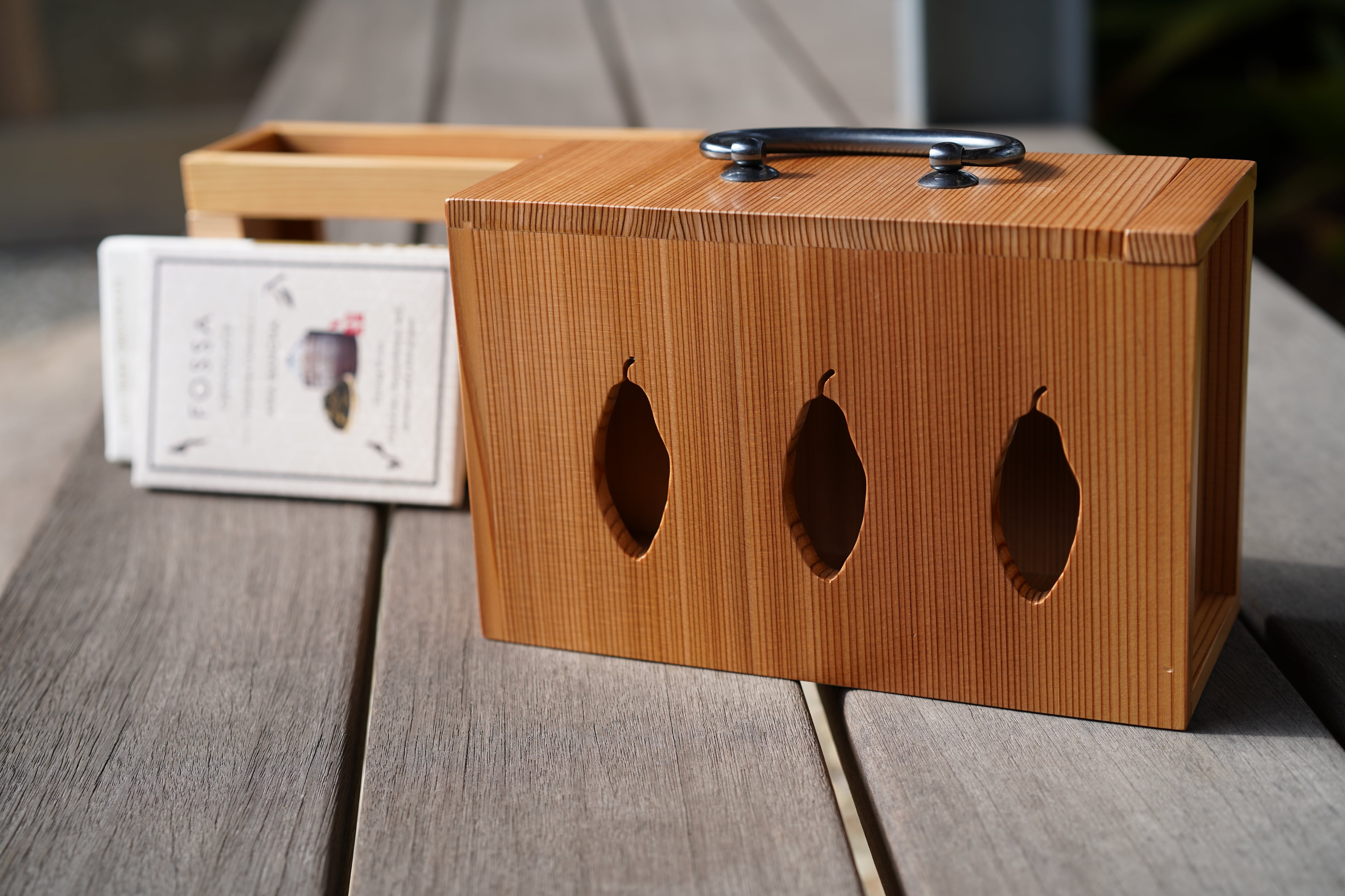 受注生産】遊山箱（ゆさんばこ）カカオ 小 | 江淵鏡台店