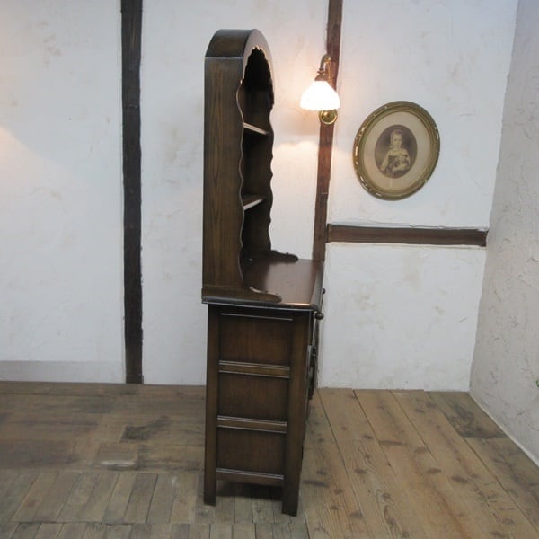 イギリス アンティーク 家具 ドレッサー カップボード キャビネット