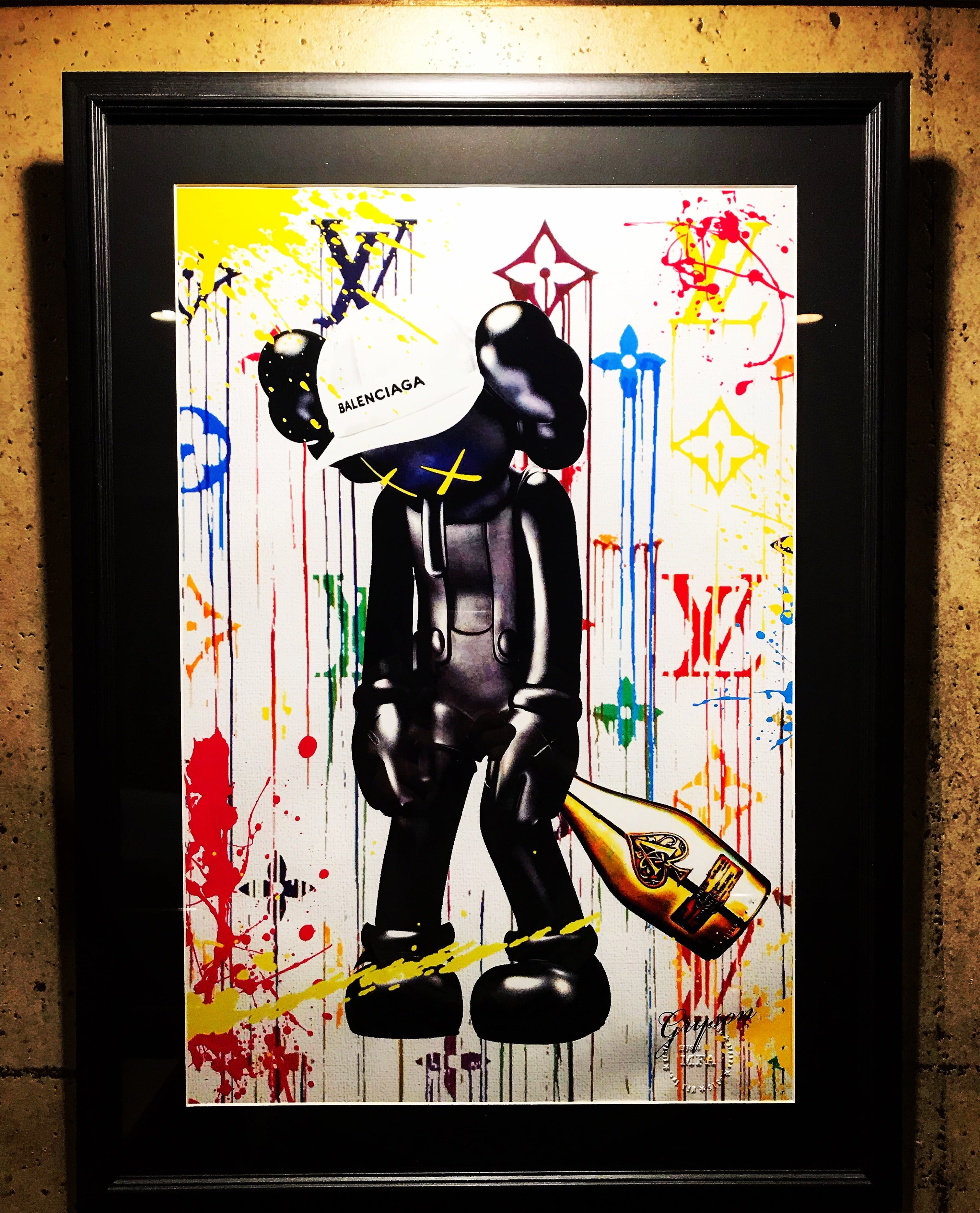 grysonアート2.5Lマリリンモンローヴィトンオマージュパロディ gryson