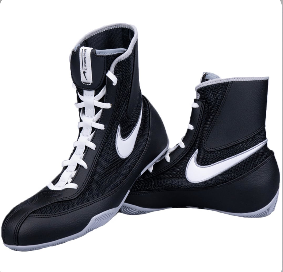 NIKEナイキマチョマイ2 ブラック/ホワイト/ウルフグレー NIKE MACHOMAI