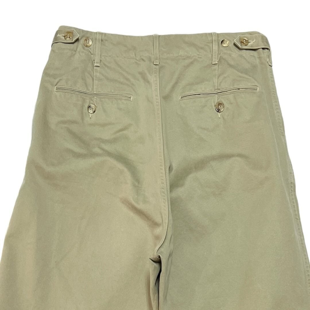 AURALEE WASHED FINX CHINO WIDE PANTS A7AP01CN | A WORD.ONLINE SHOP