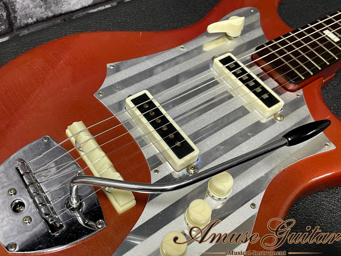 Guyatone LG-80T # RED 1966年製【REAL JAPAN VITAGE】~Stripe