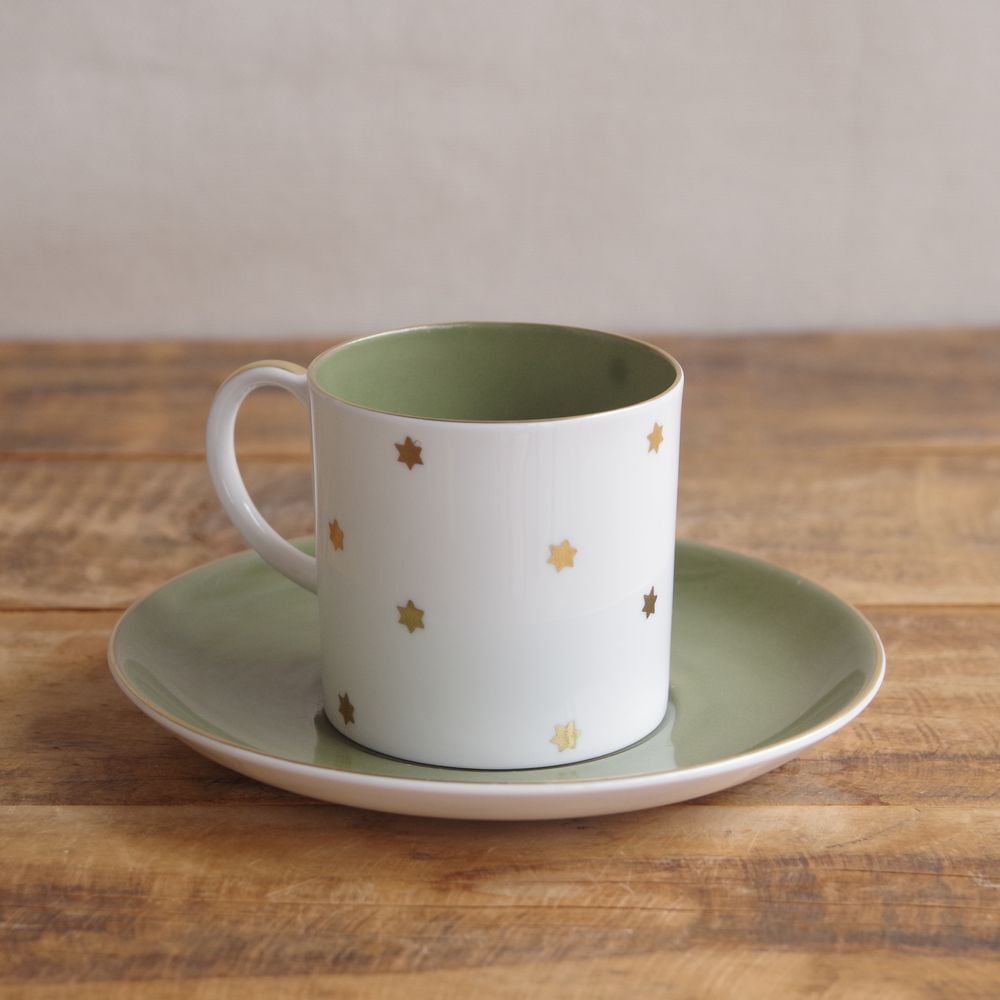 スージークーパー ゴールドスター コーヒーカップ ソーサー Susie