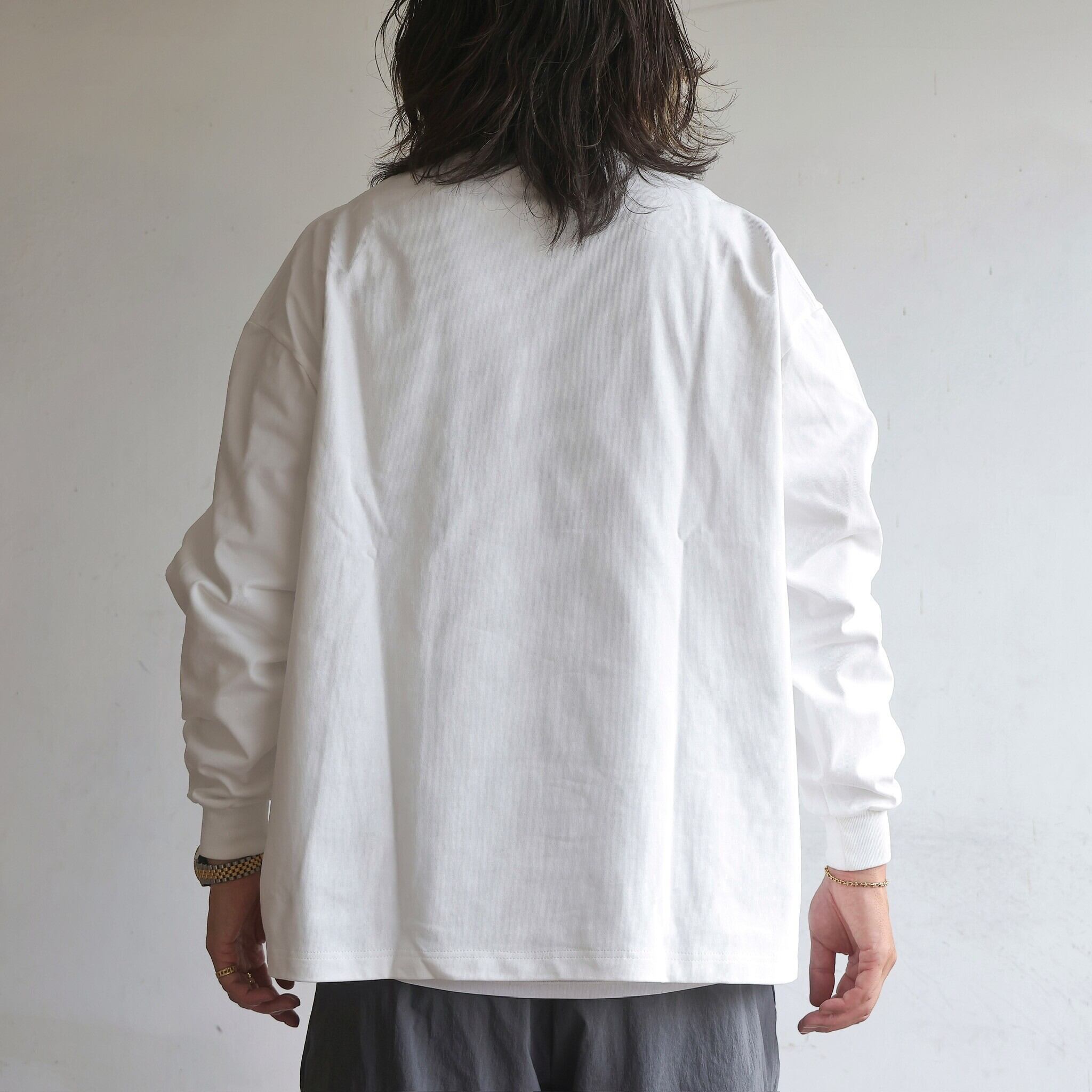 NO COFFEE HEAVY WEIGHT OVERSIZED SUNGLASSES POCKET L/S Tシャツ