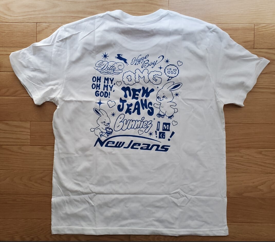 NewJeans 半袖 Tシャツ 新品 うさぎ メンズ ニュージーンズ | Pay ID
