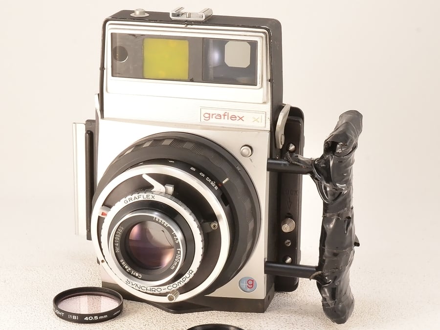 グラフレックスGRAFLEX 大判フィルムカメラ 蛇腹カメラ 希少 時代物