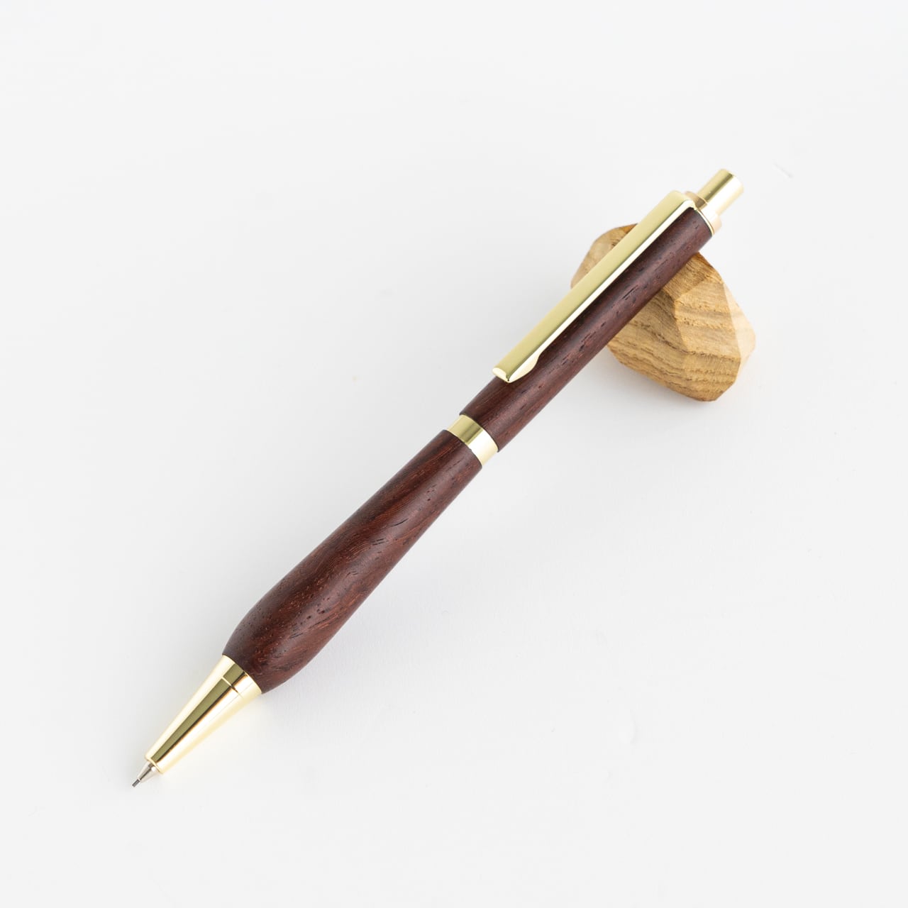 12月5日19時再販】【木軸シャーペン】紫檀（シタン）/0.5mm シャープ
