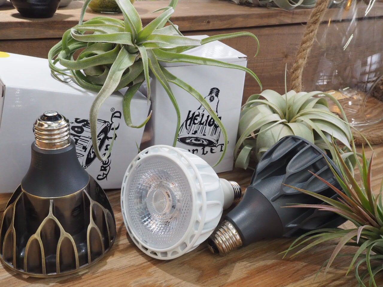 植物育成ライト ヘリオス Helios Green LED 7個セット