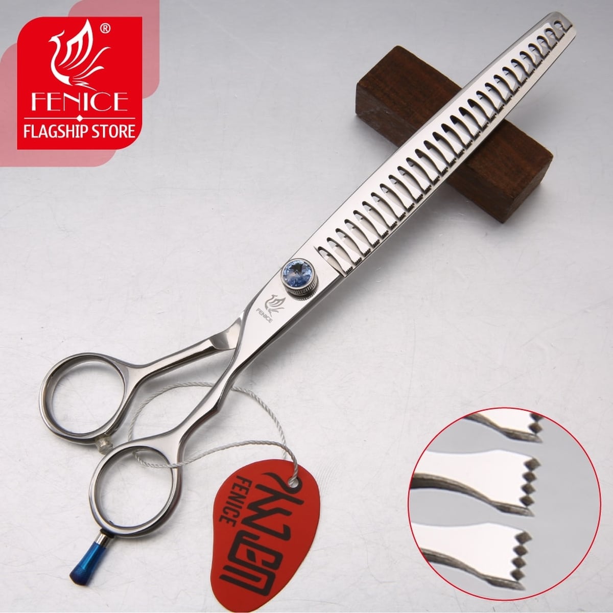 切れ味◎✨ペットセニングシザーブレンディングシザートリミングママ