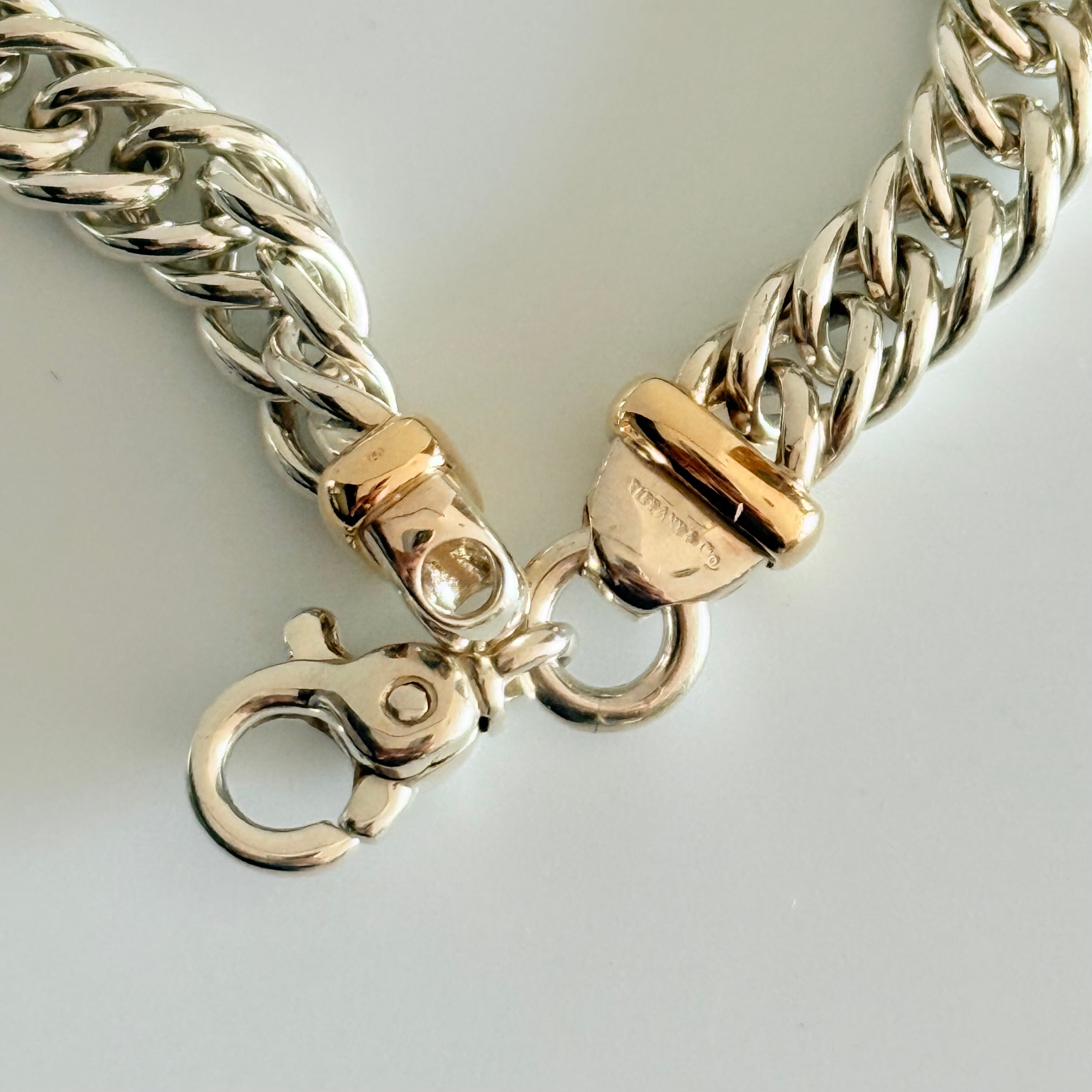 vintage tiffany ヴィンテージティファニー90s link chain bracelet