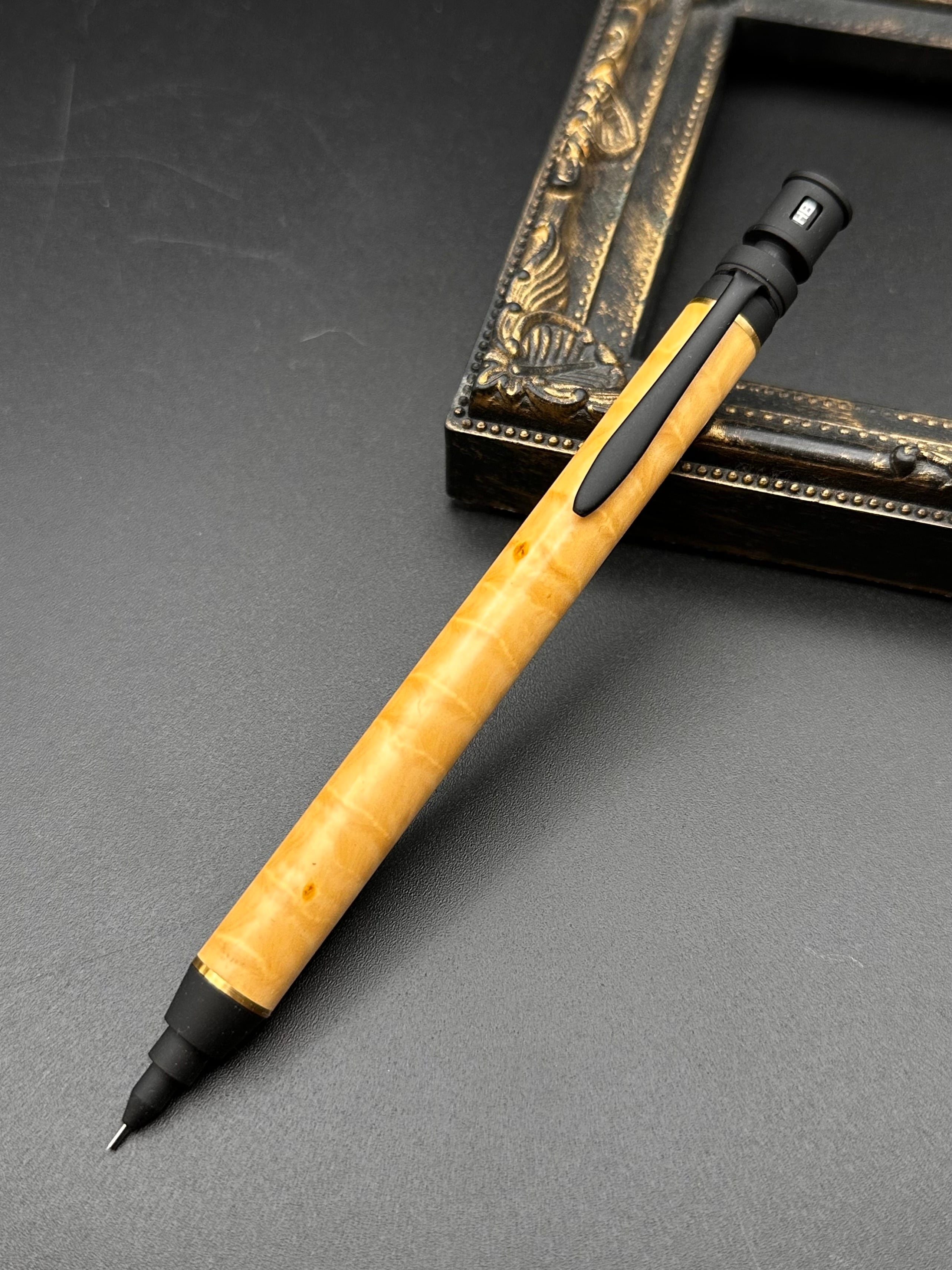 木軸ペン ホンジュラスローズウッド シャーペン0.5 ペン工房翌檜 極上