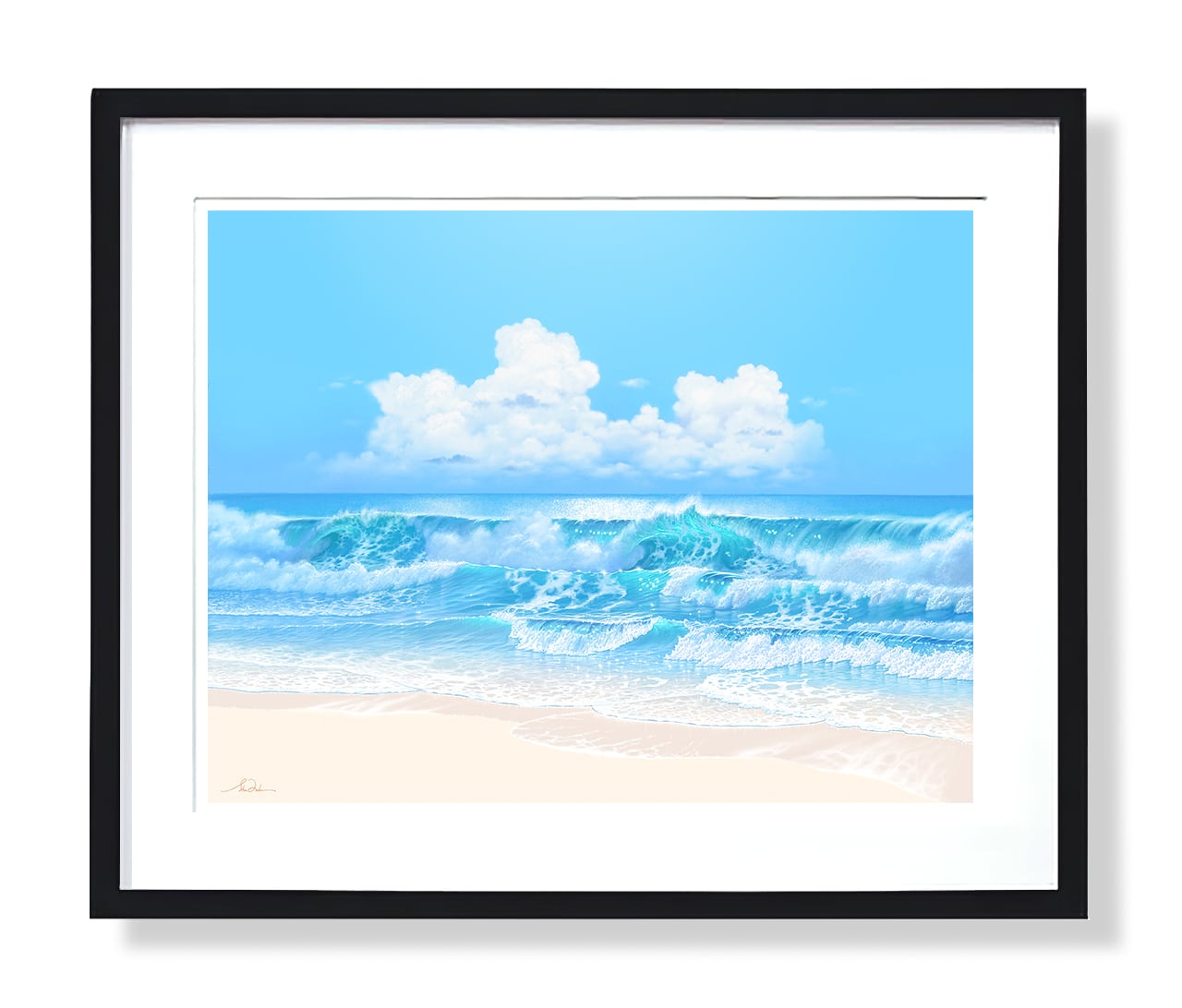 いつか夢で見た夏の海 | 海の絵 Shop｜Shu Ando