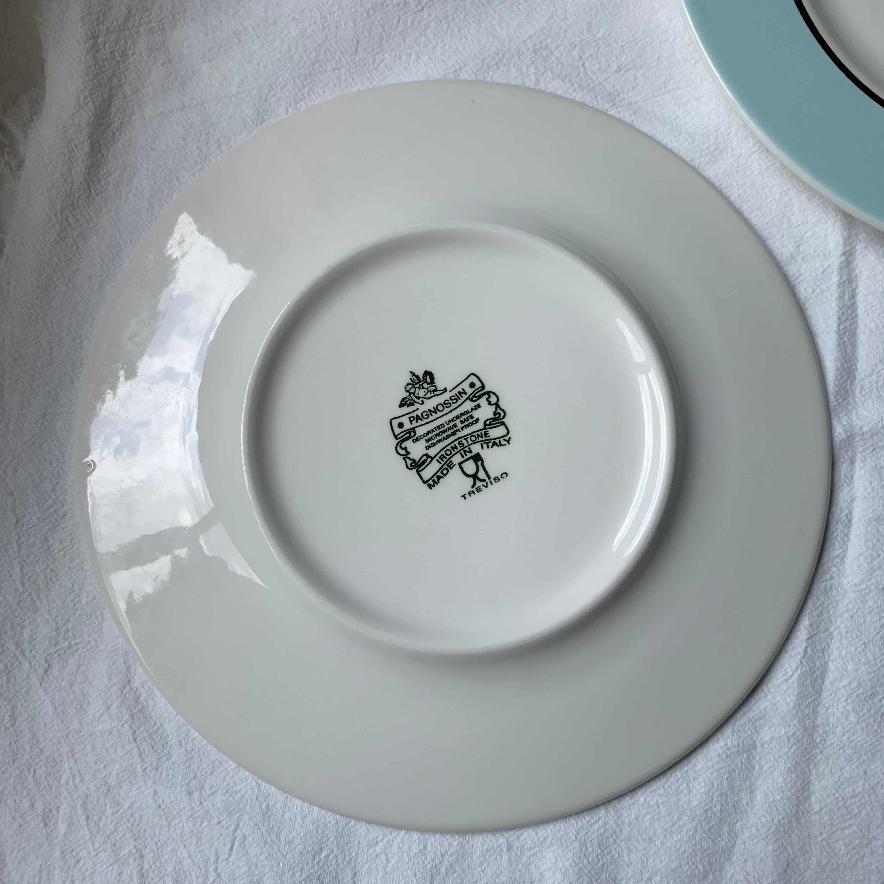 アンティークプレート5枚イタリアpagnossin