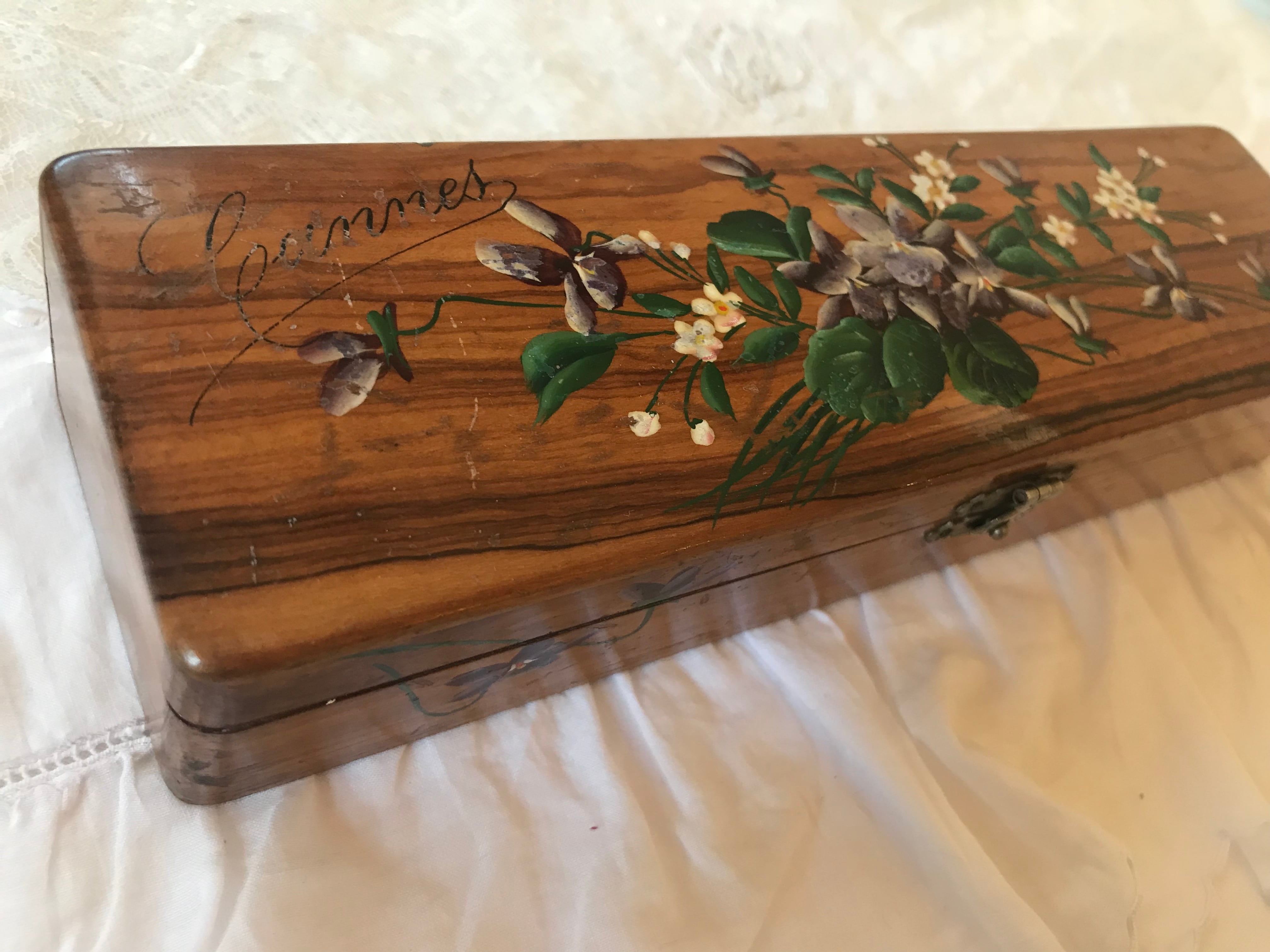 アンティーク木製のペンケース | AntiqueRose