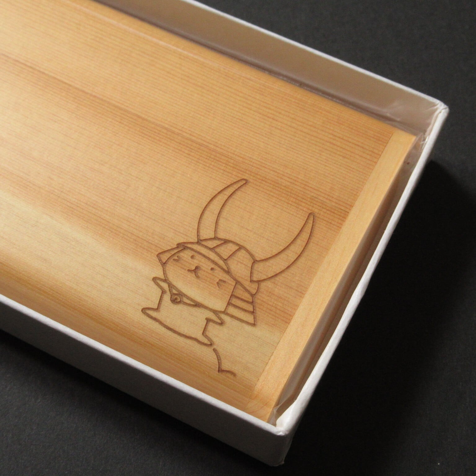 木製名刺入れ/カードケース ひこにゃん【木曾桧】※数量限定品 | Katsu工房