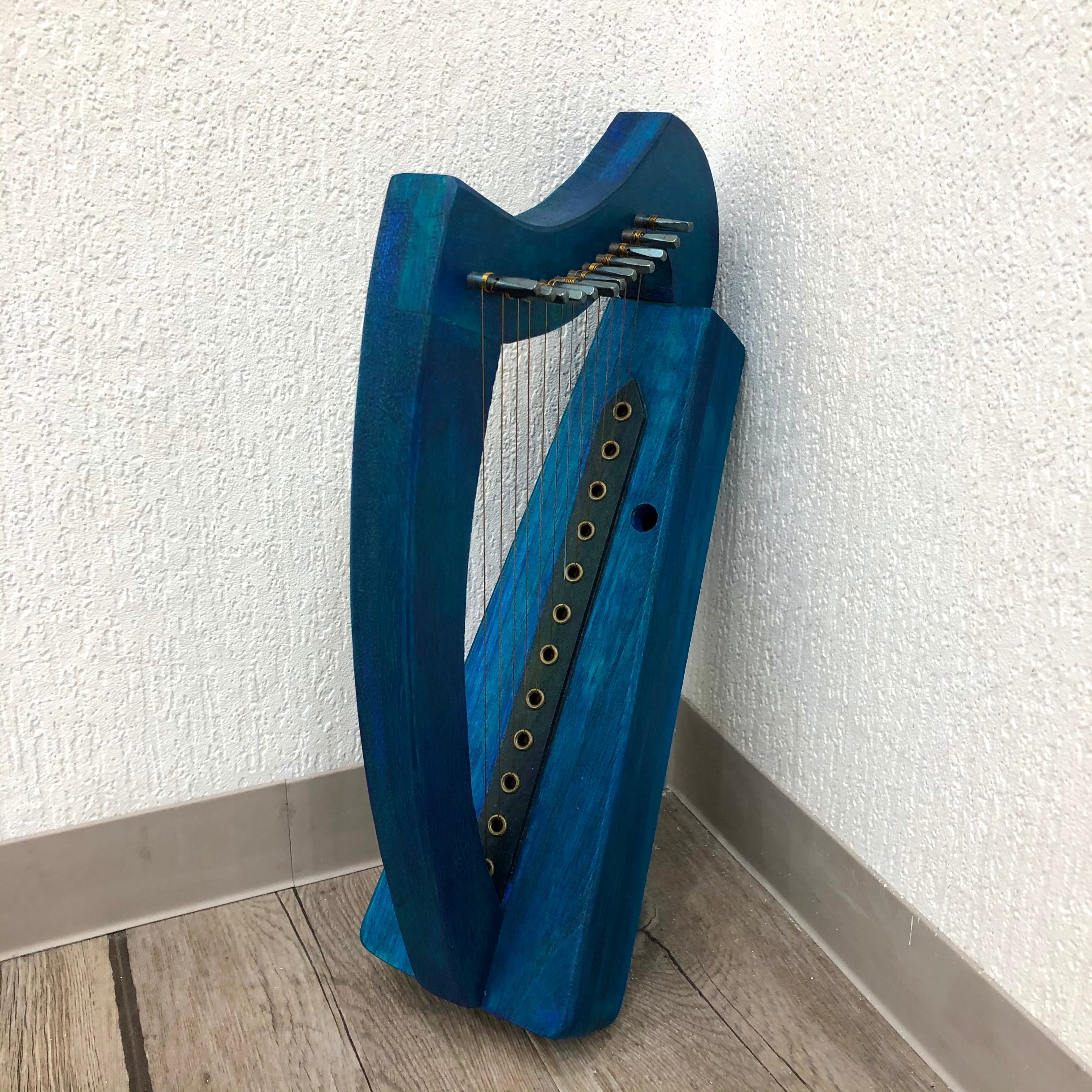 アイリッシュハープ ベイビーハープ 12弦 チューニングツール付き アイ