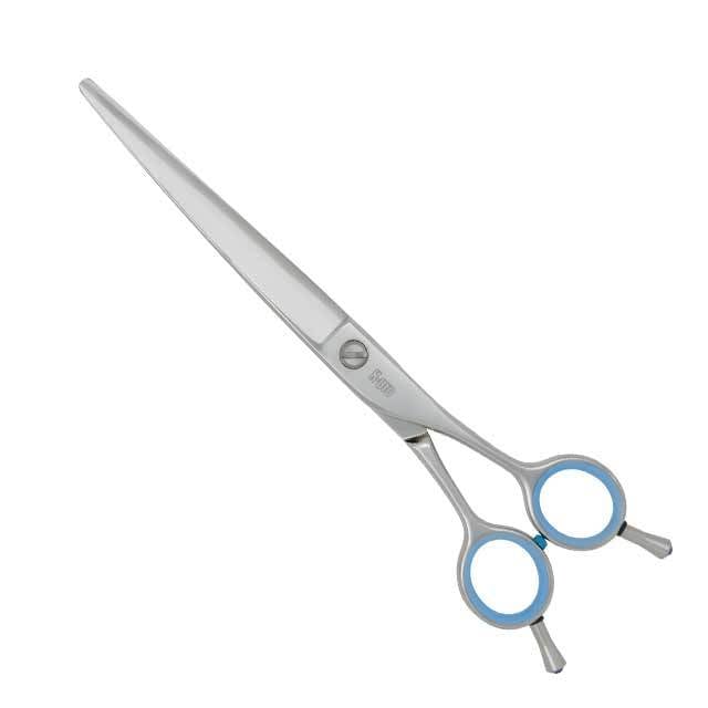 パワフルに切れるプロ用カーブシザートリマートリミングペットママ